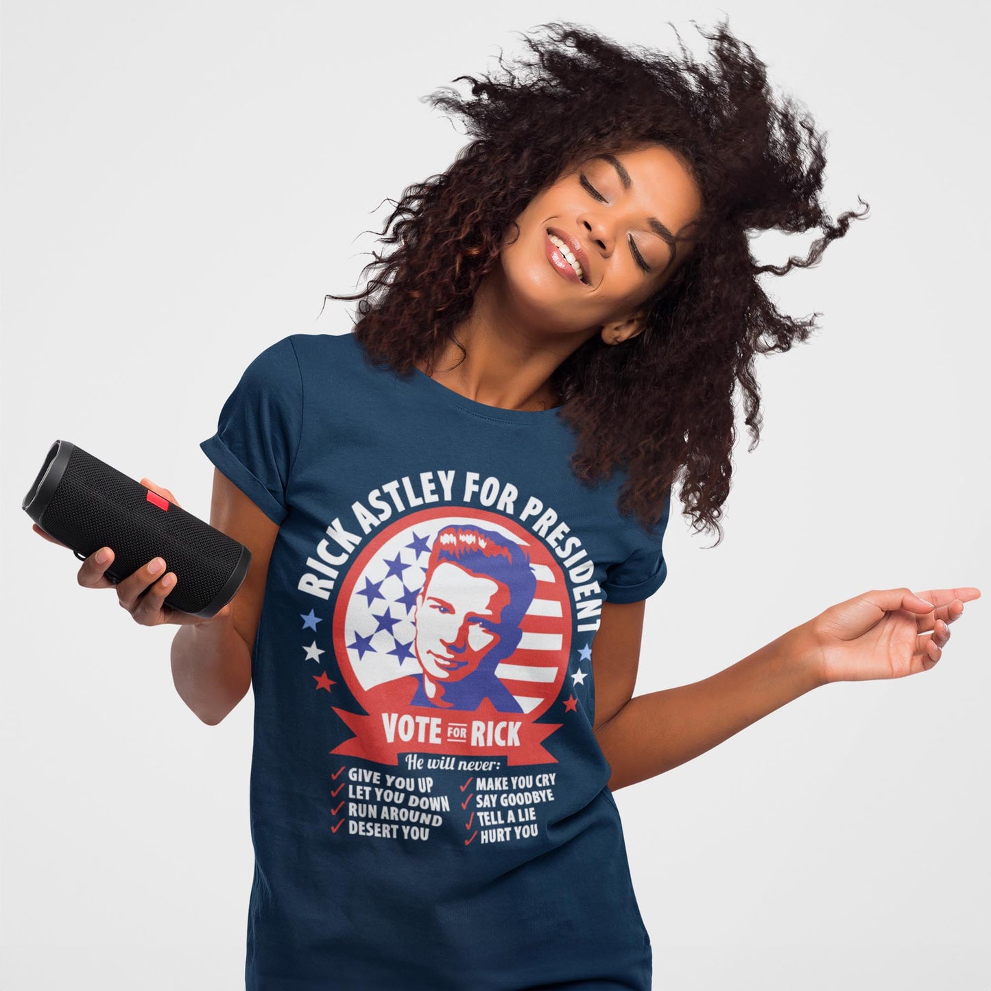 Rick Astley For President Unisex T-Shirt