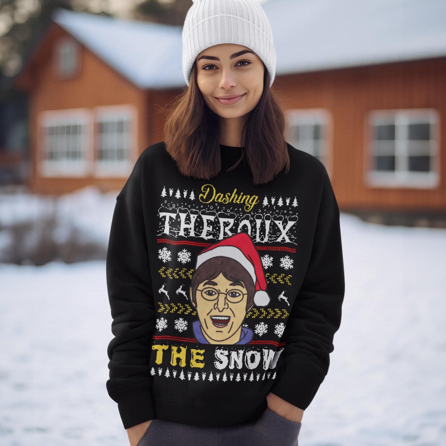 Dashing Theroux The Snow Sweatshirt