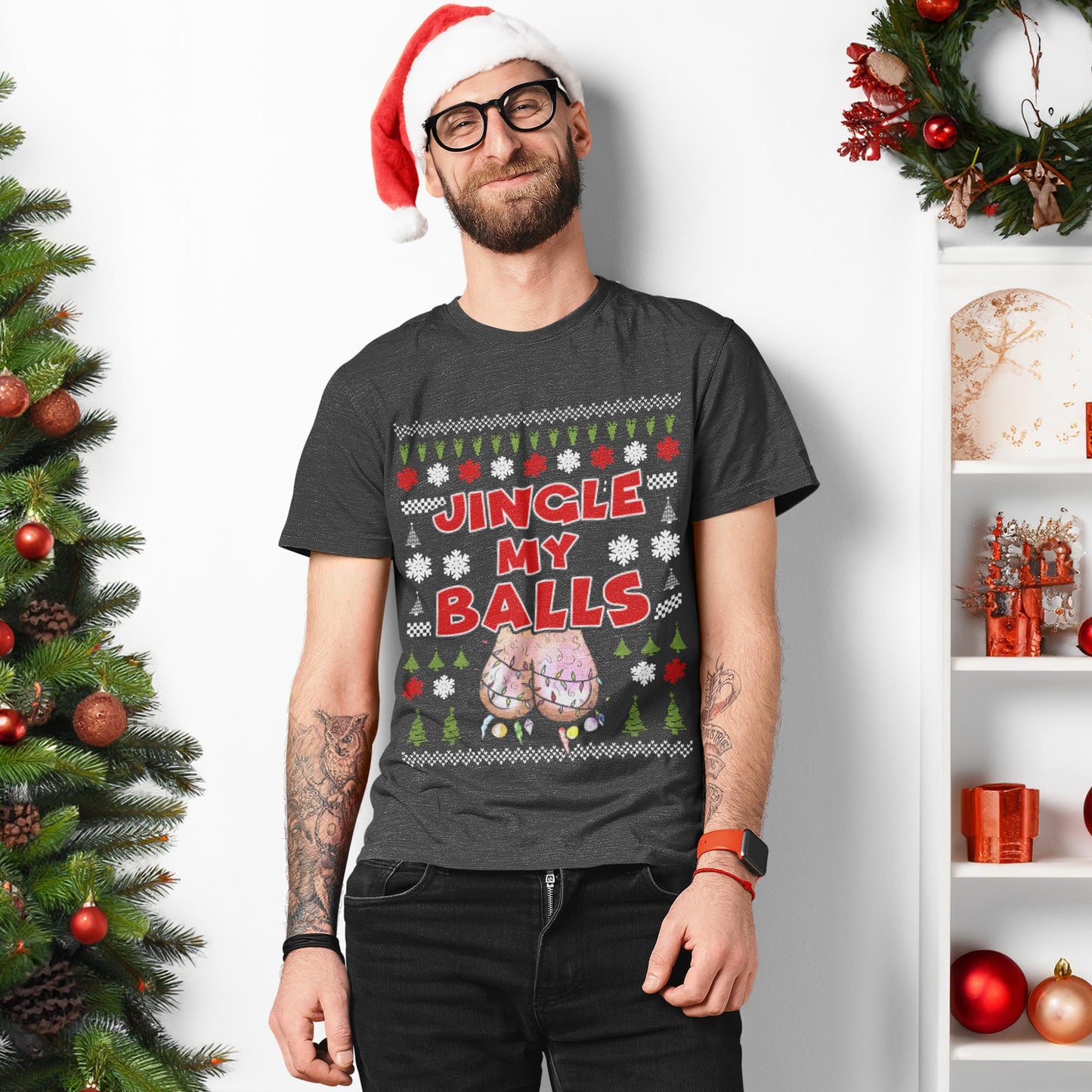 Jingle My Balls Christmas T-Shirt