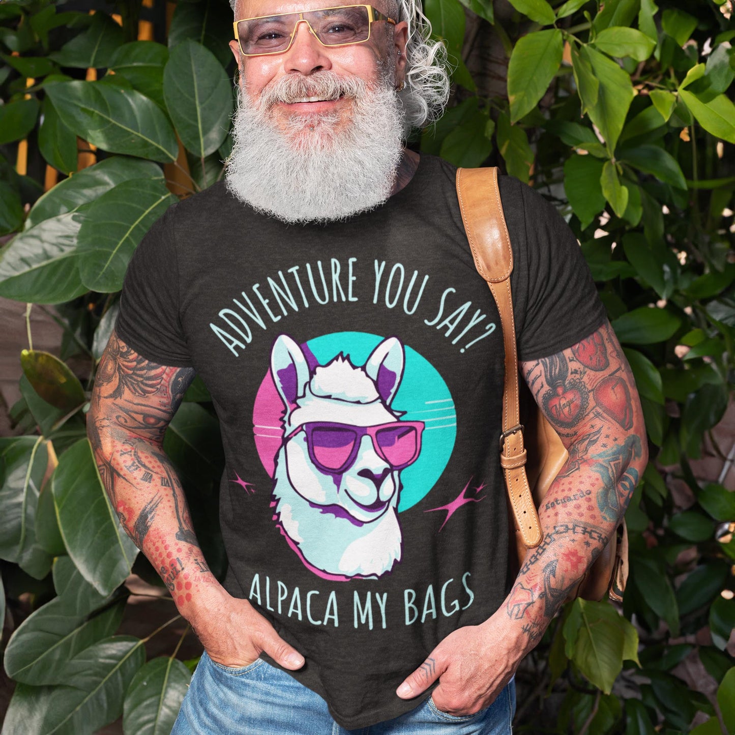 Adventure You Say? Alpaca My Bags Unisex T-Shirt