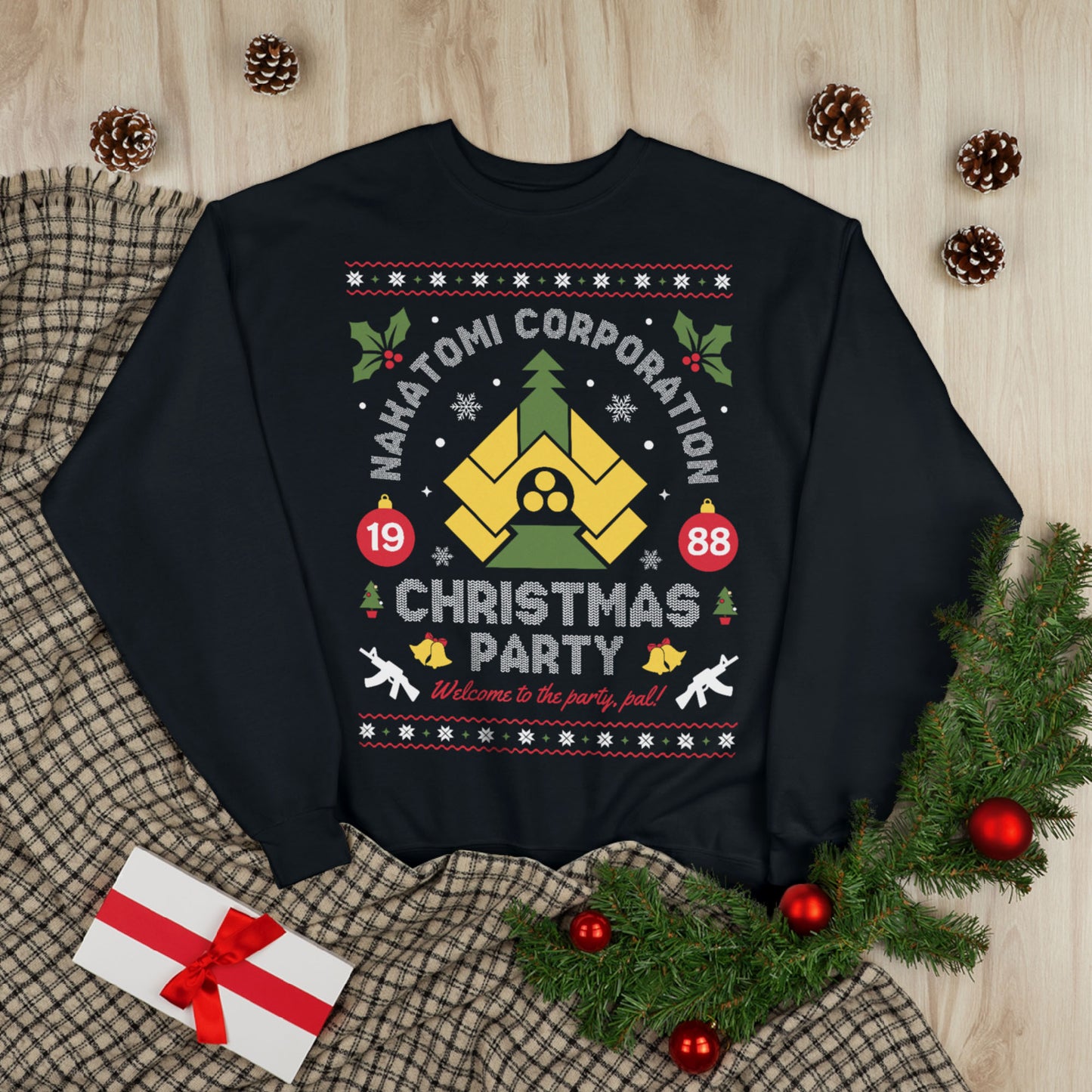Nakatomi Plaza Christmas Party Sweatshirt