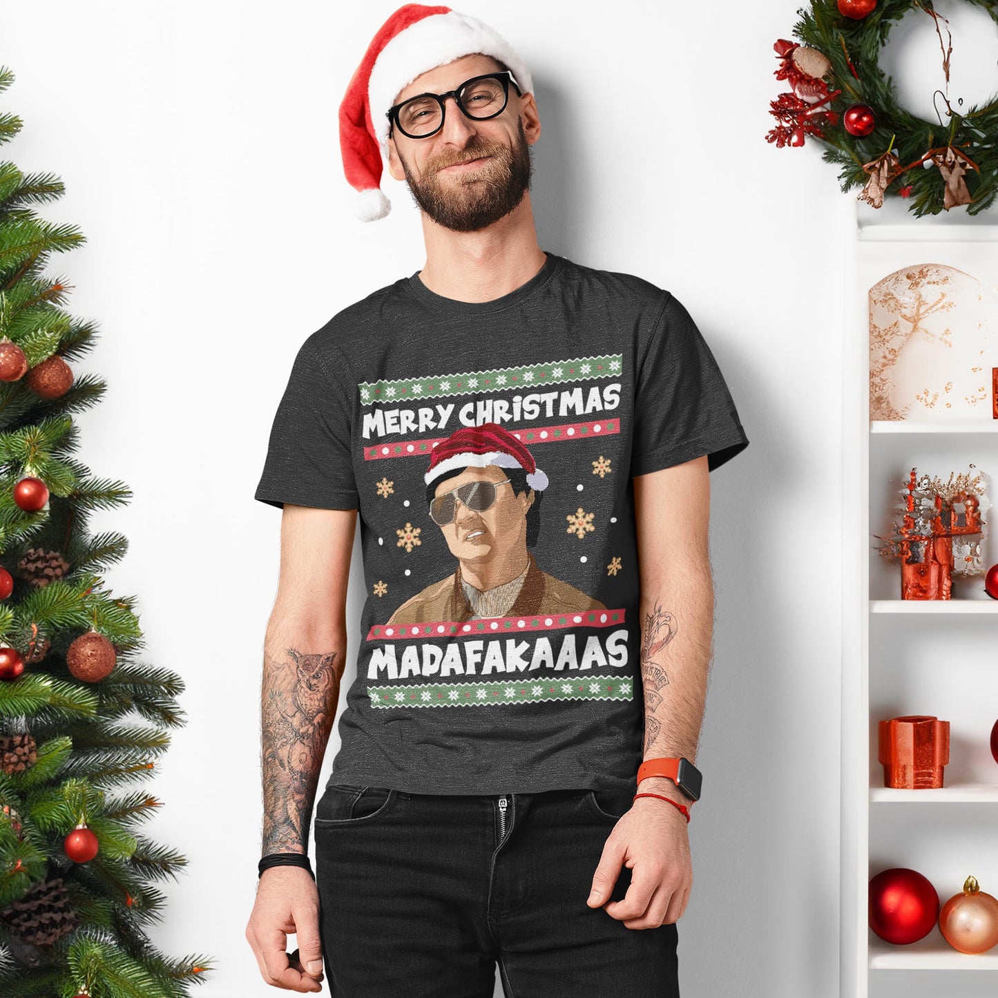 Merry Christmas Madafakaaas T-Shirt