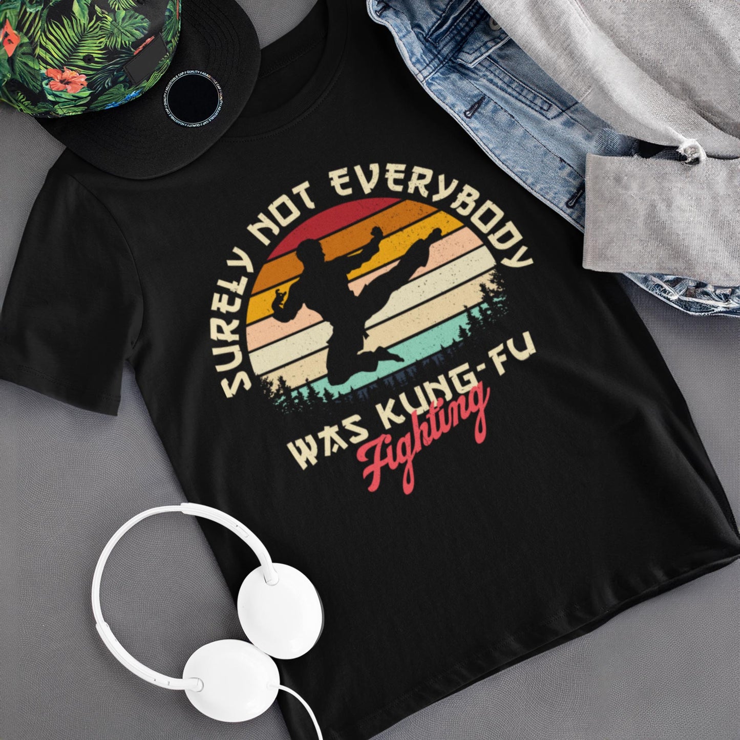 Surely Everybody Was Not Kung Fu Fighting Unisex T-Shirt