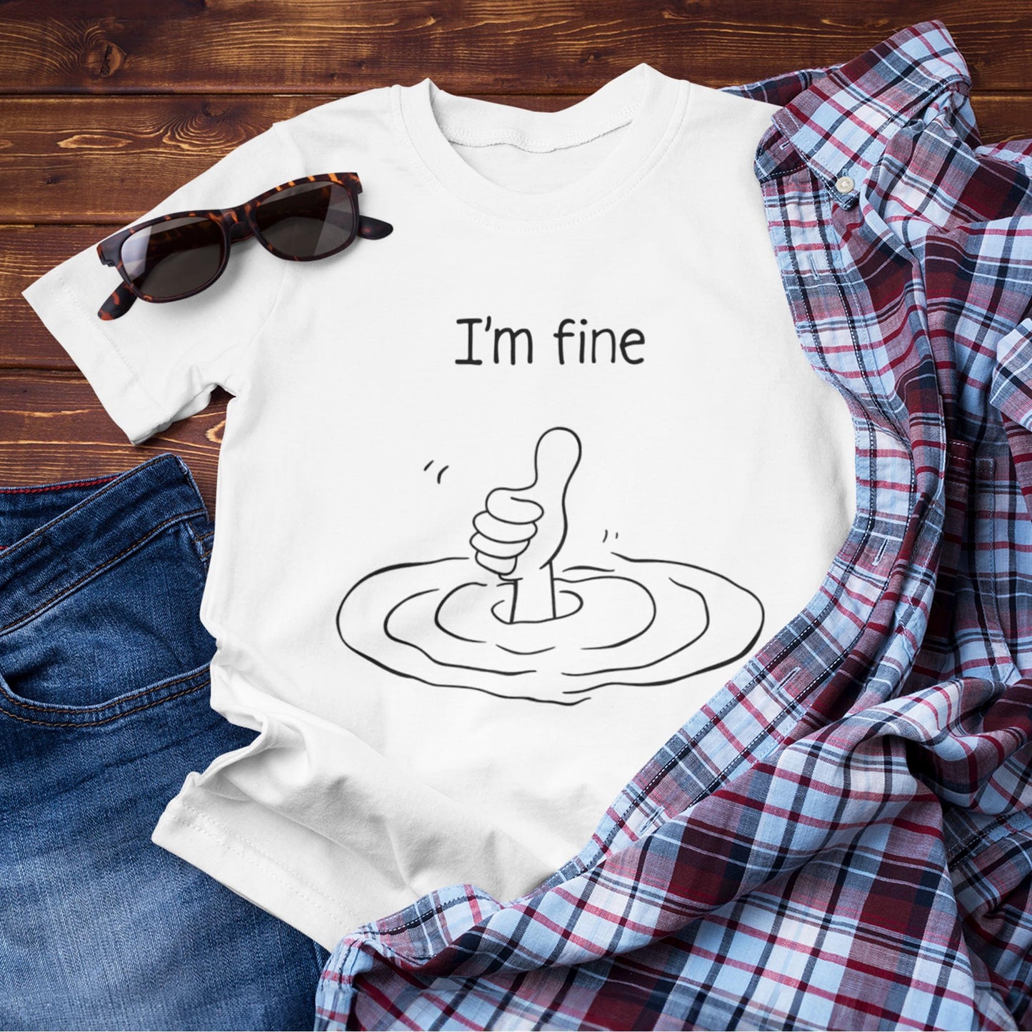 I'm Fine Unisex T-Shirt