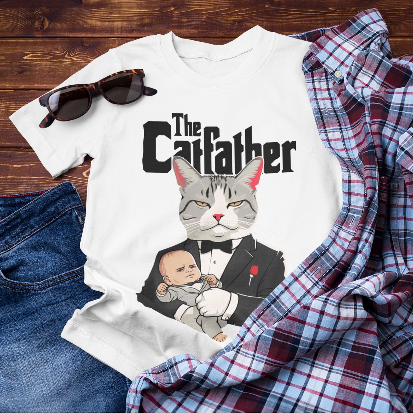 The Catfather Unisex T-Shirt