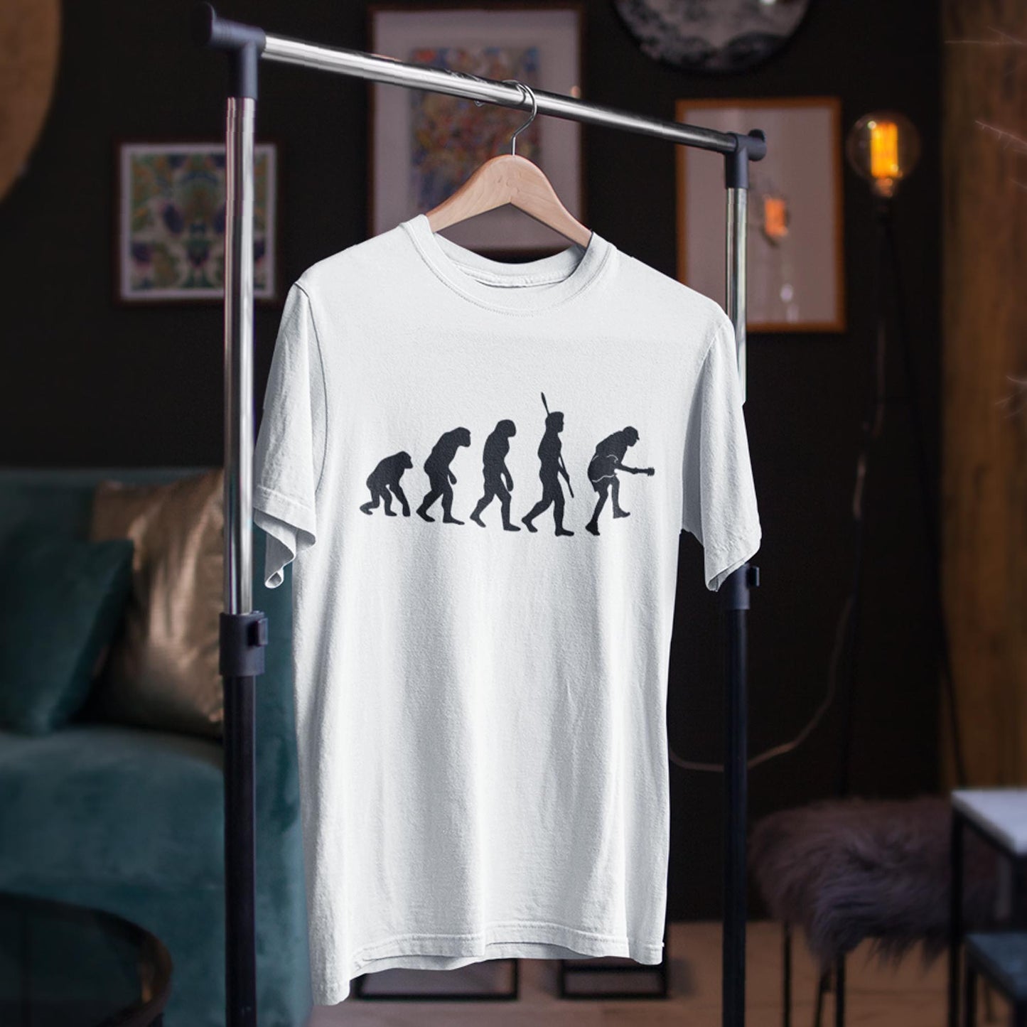 The Evolution Of Rock Unisex T-Shirt