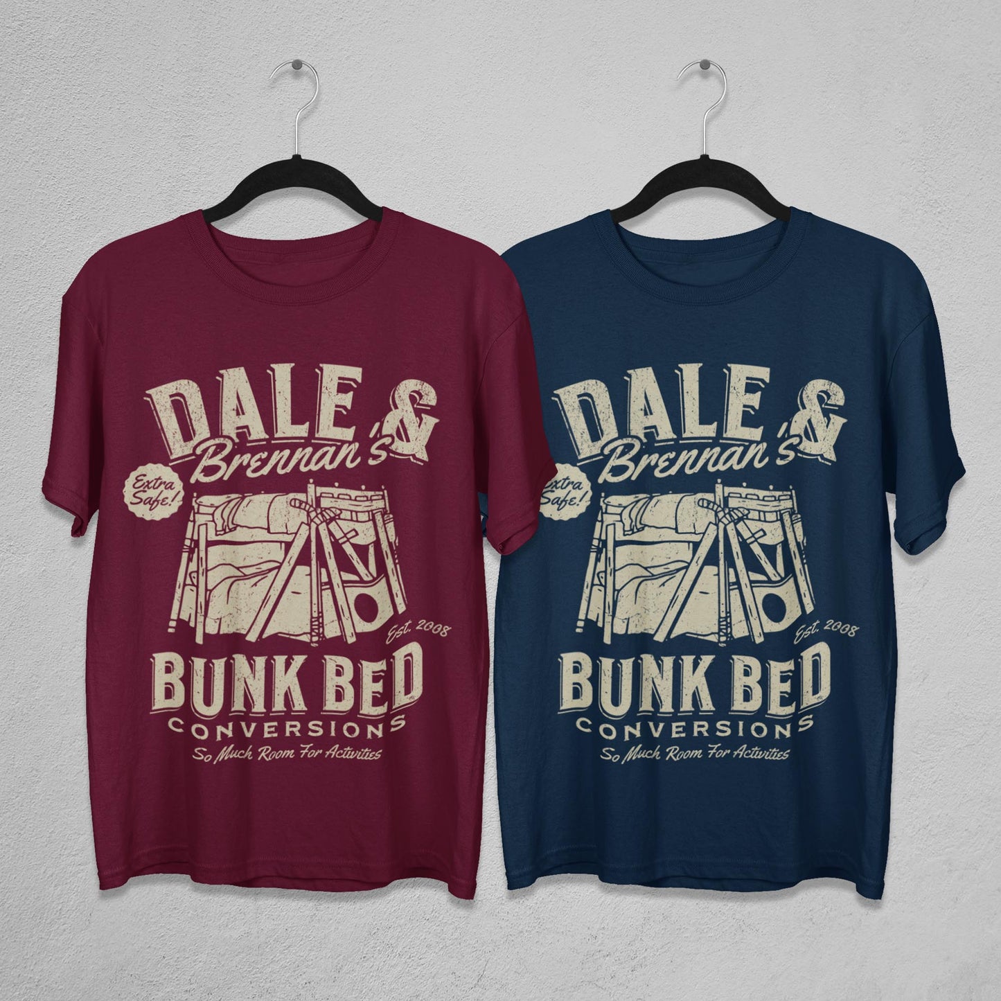 Dale & Brennan's Bunk Bed Conversions Unisex T-Shirt
