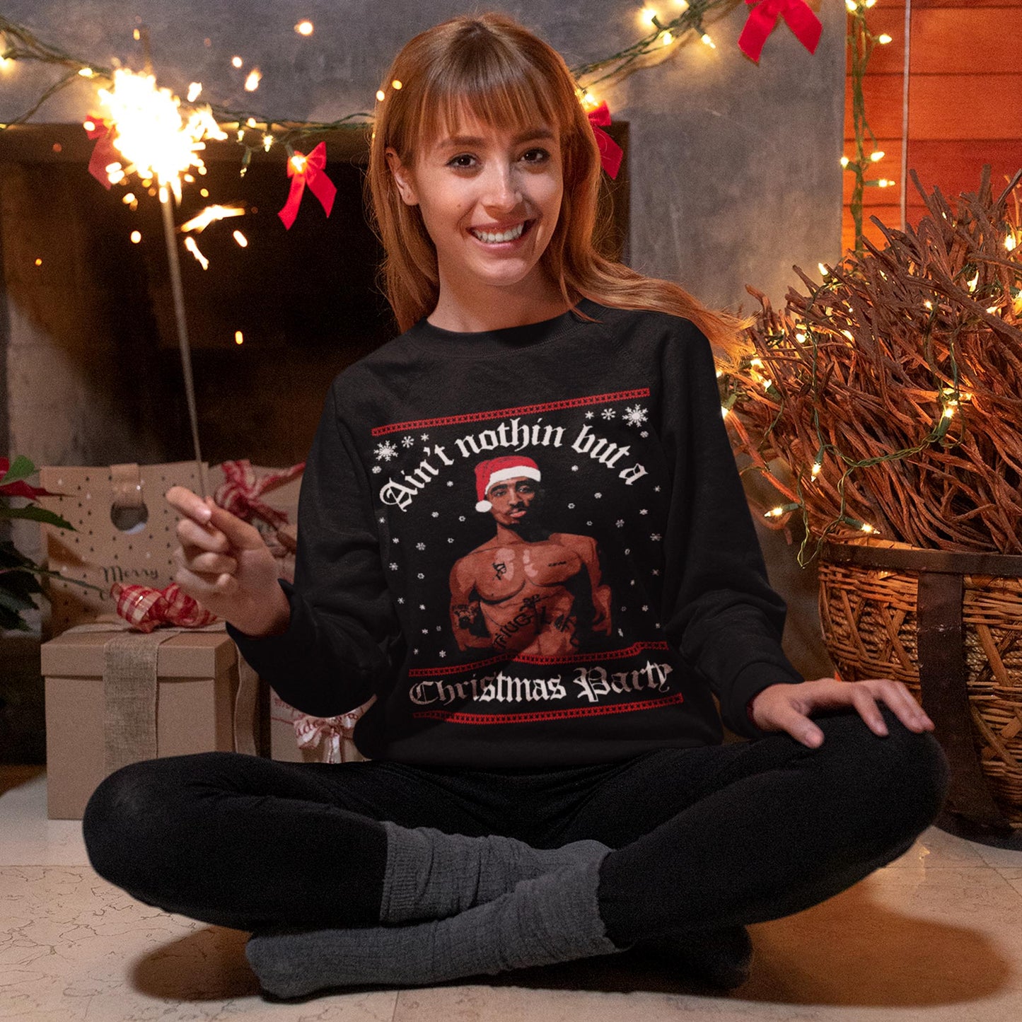 Ain't Nothin But A Christmas Party Sweatshirt
