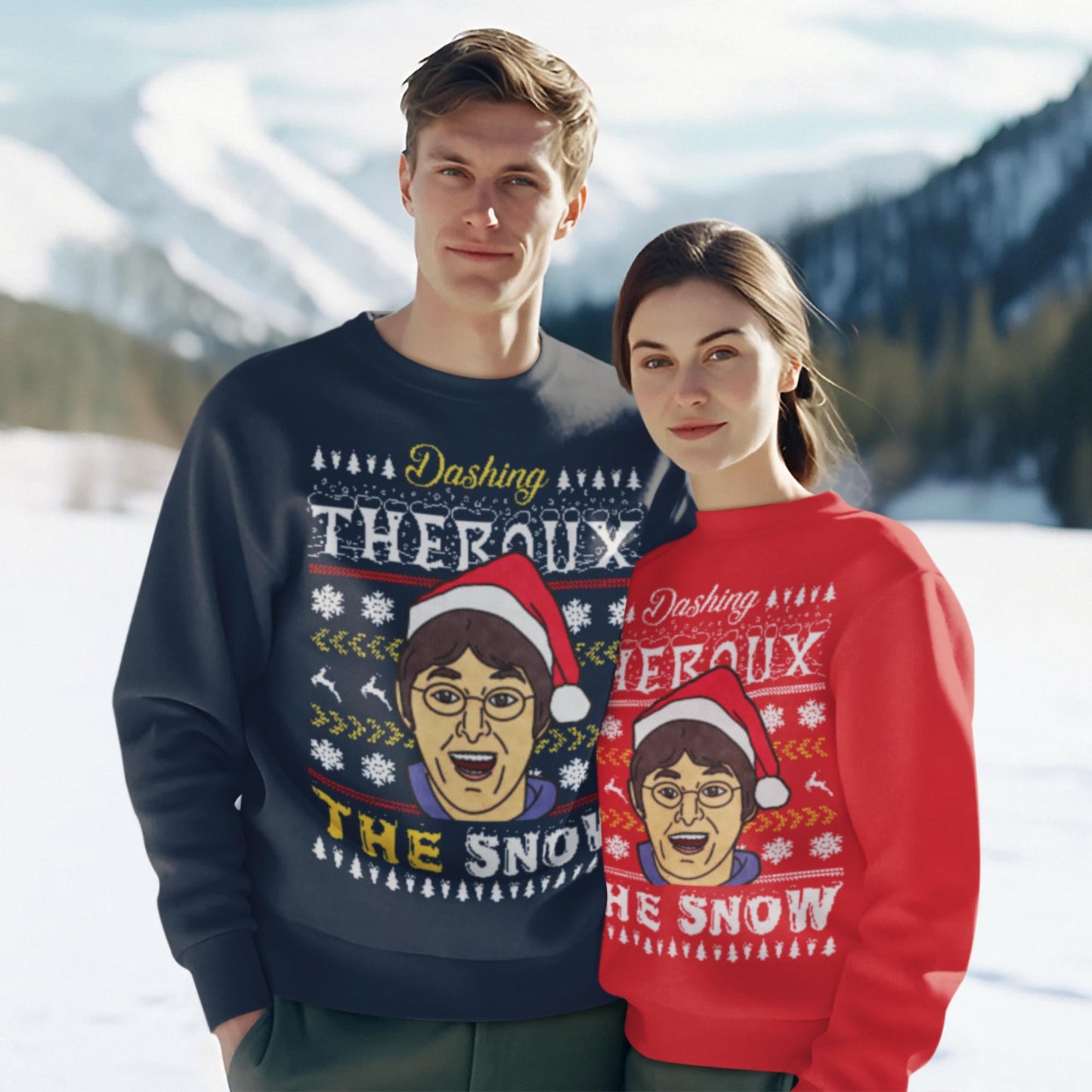 Dashing Theroux The Snow Sweatshirt