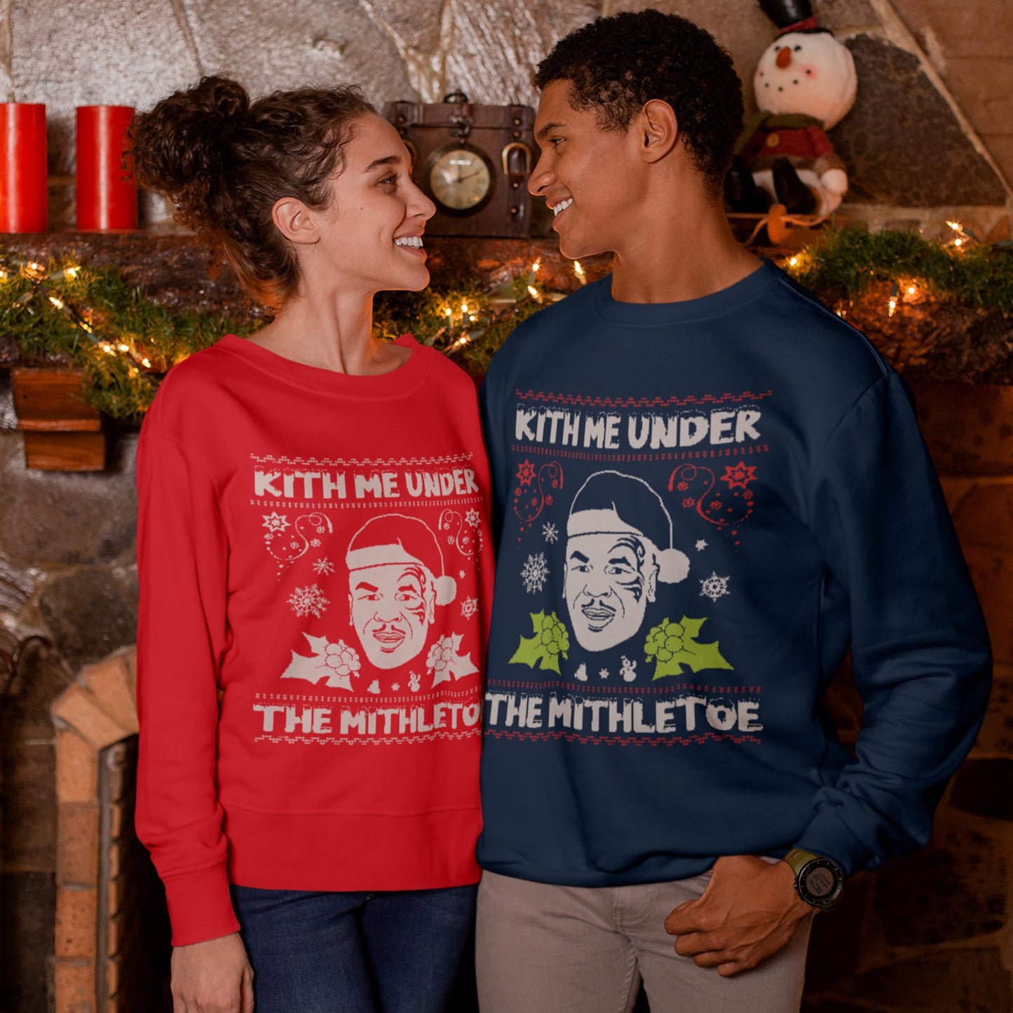 Kith Me Under The Mithletoe Christmas Sweatshirt