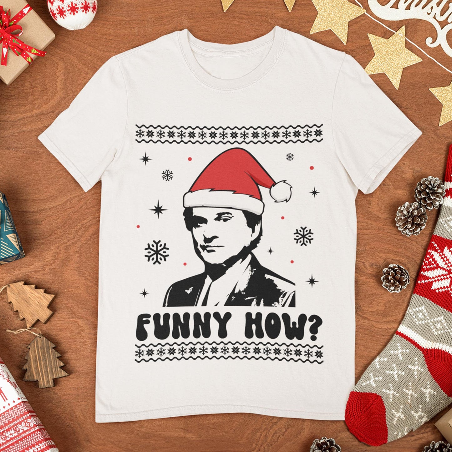 GoodFellas Funny How Christmas T-Shirt