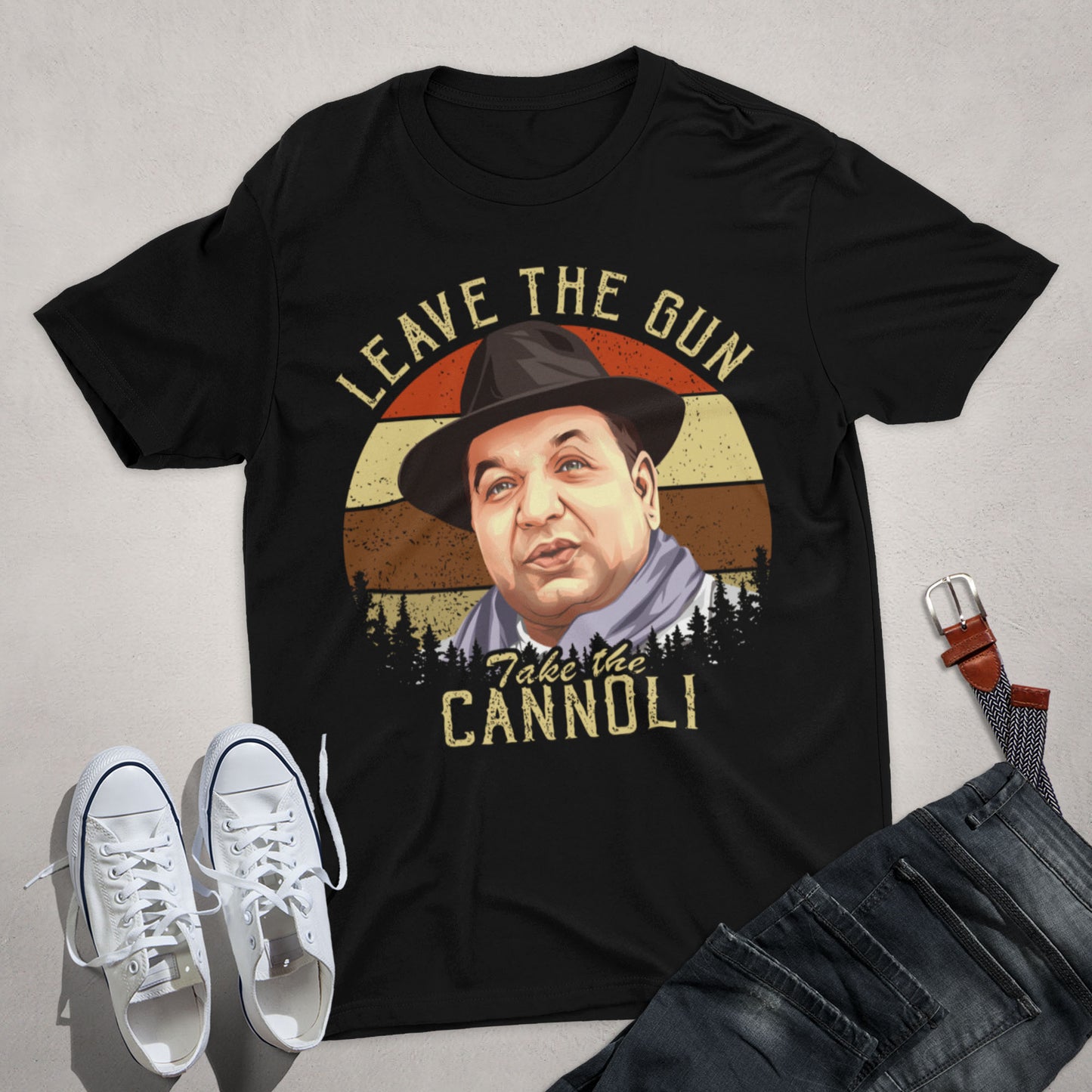 Leave The Gun Take The Cannoli Unisex T-Shirt