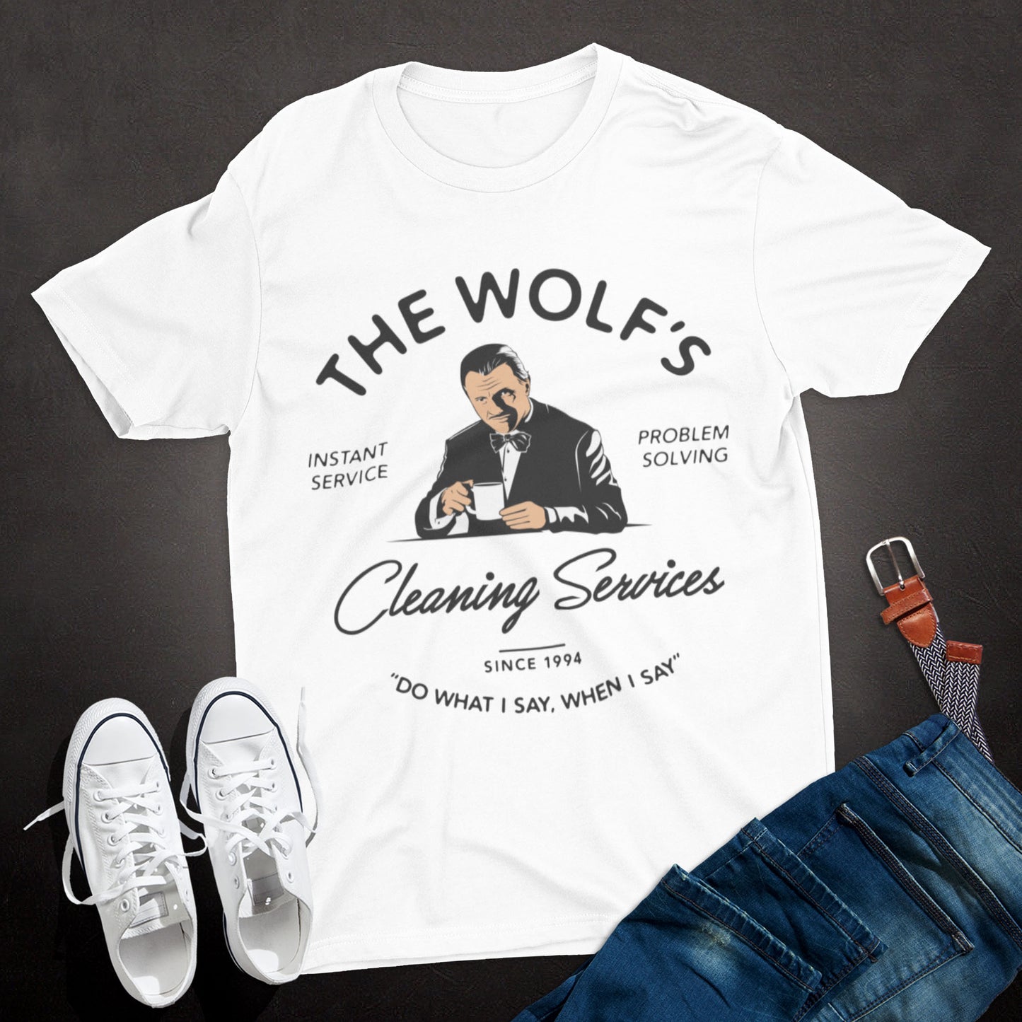 The Wolf's Cleaning Services Unisex T-Shirt