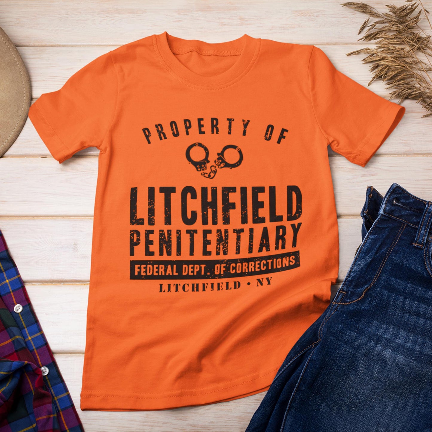 Property Of Litchfield State Penitentiary Unisex T-Shirt