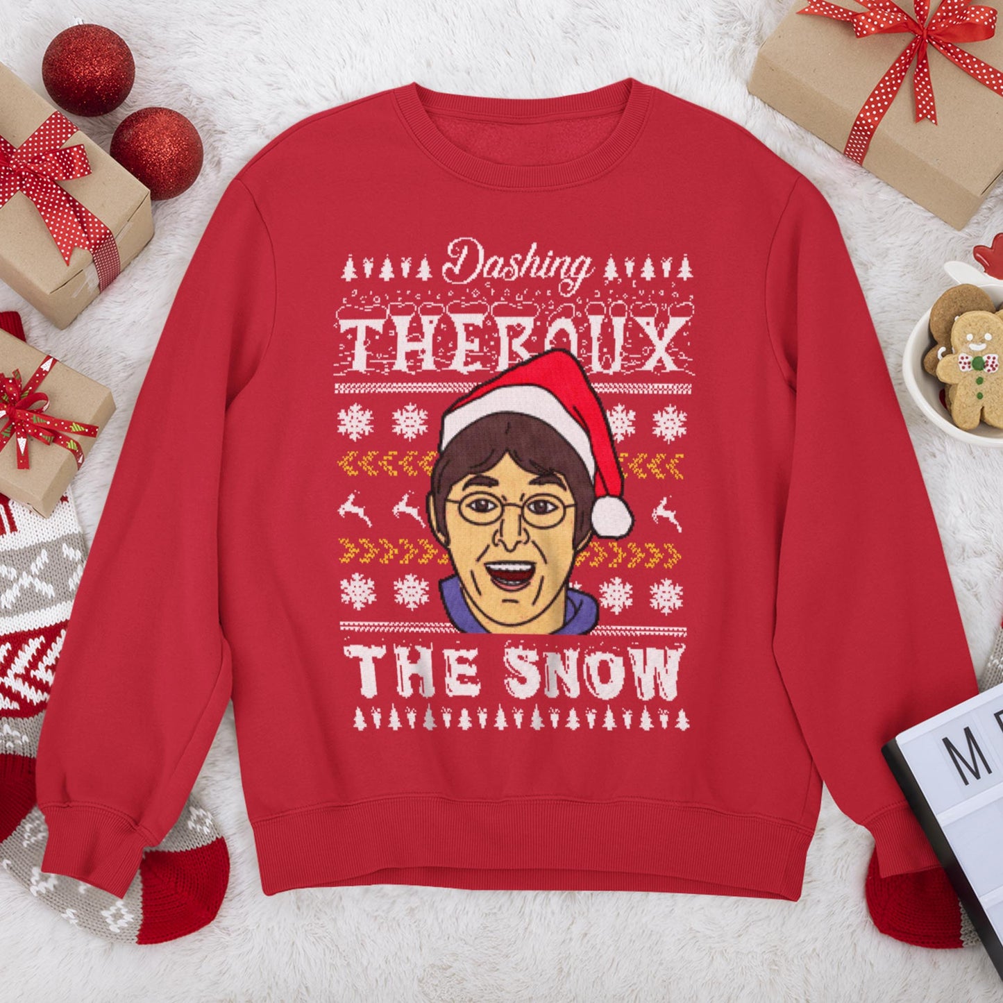 Dashing Theroux The Snow Sweatshirt