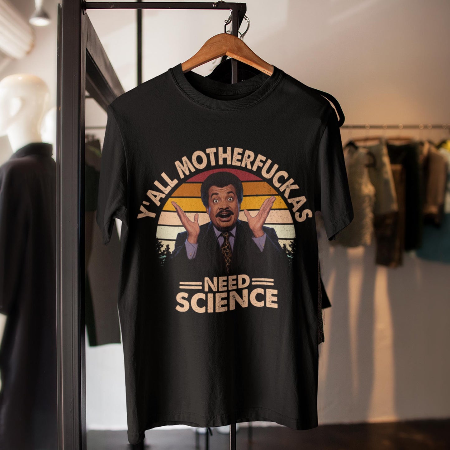 Y'all Motherfuckas Need Science Unisex T-Shirt