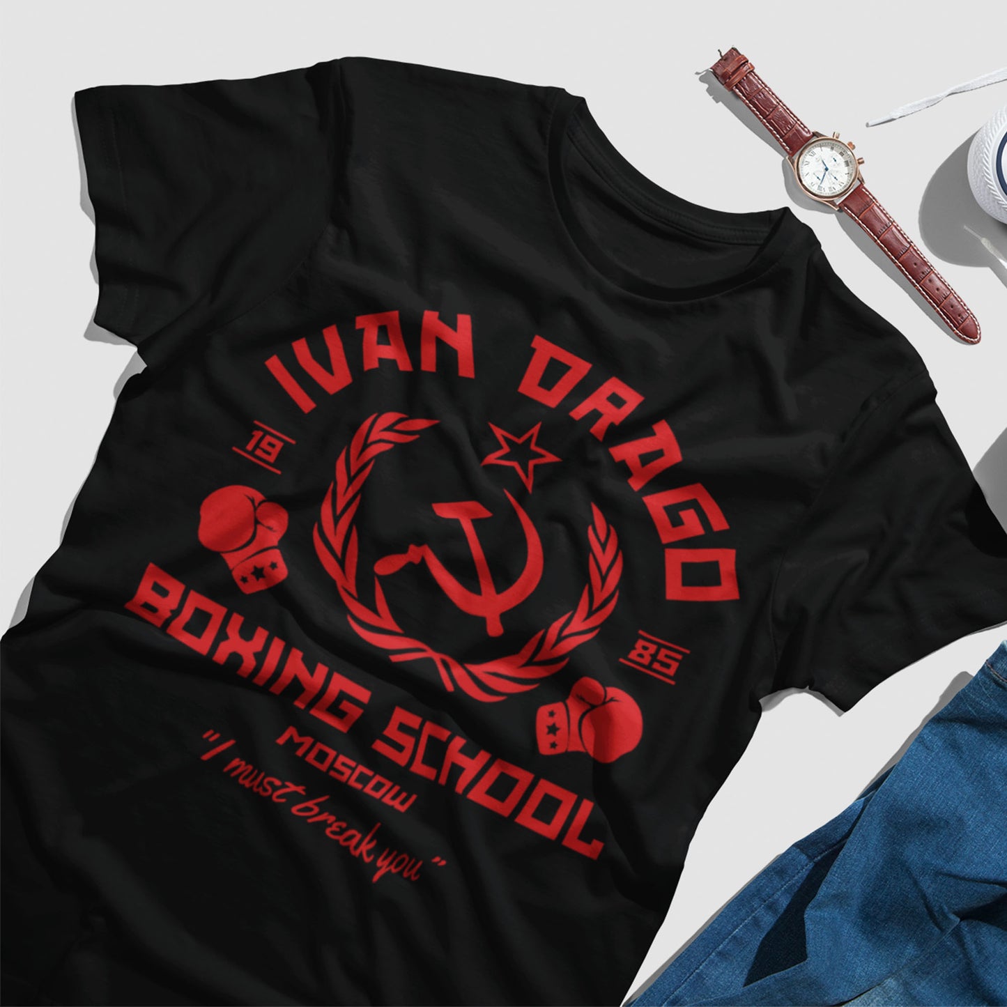 Ivan Drago Boxing School Unisex T-Shirt