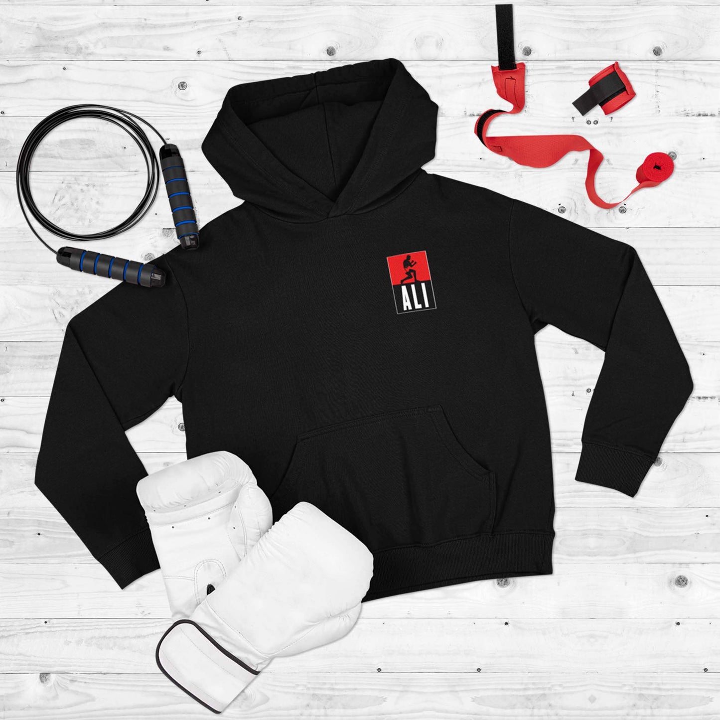 Muhammad Ali Front & Back Unisex Hoodie