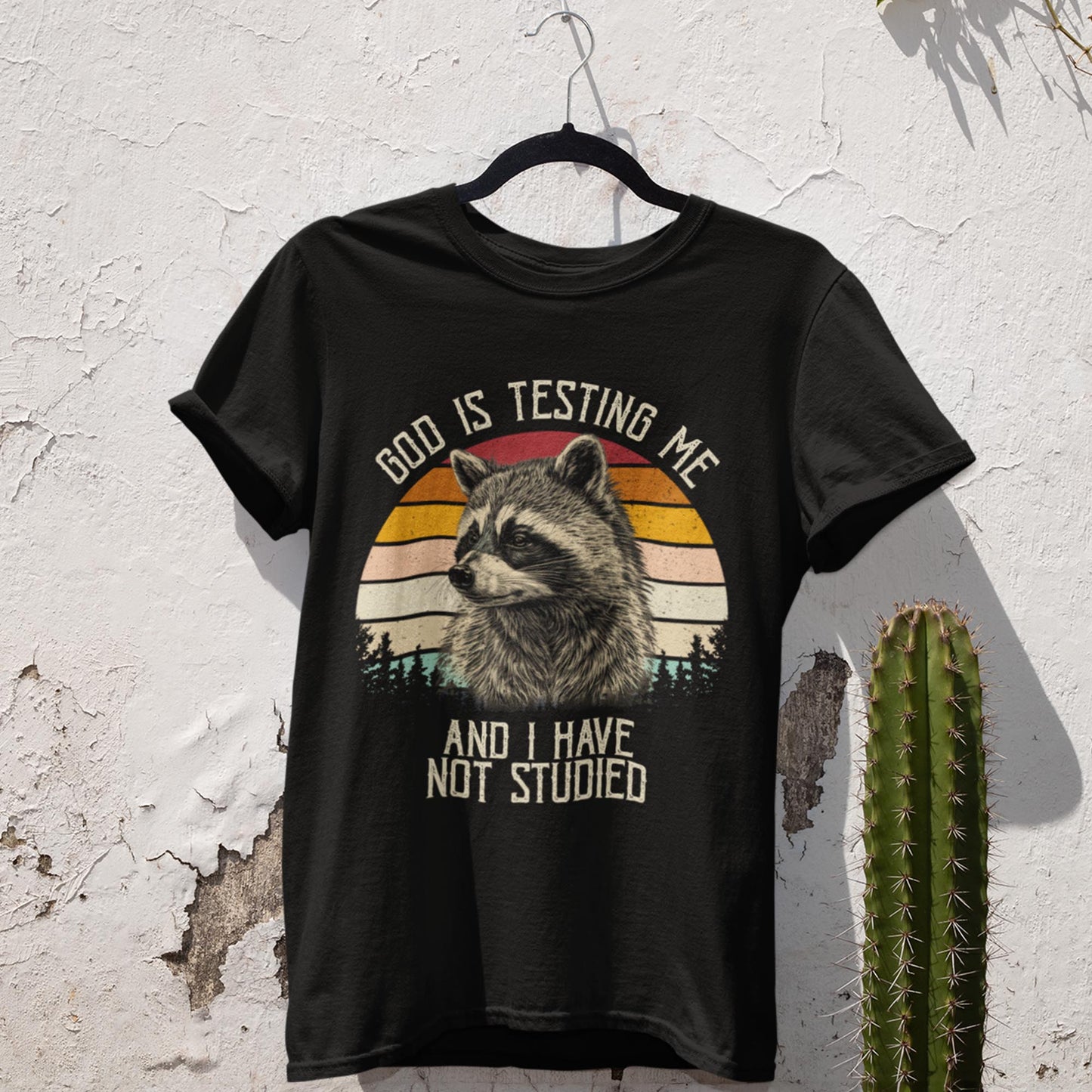 God Is Testing Me And I Have Not Studied Unisex T-Shirt