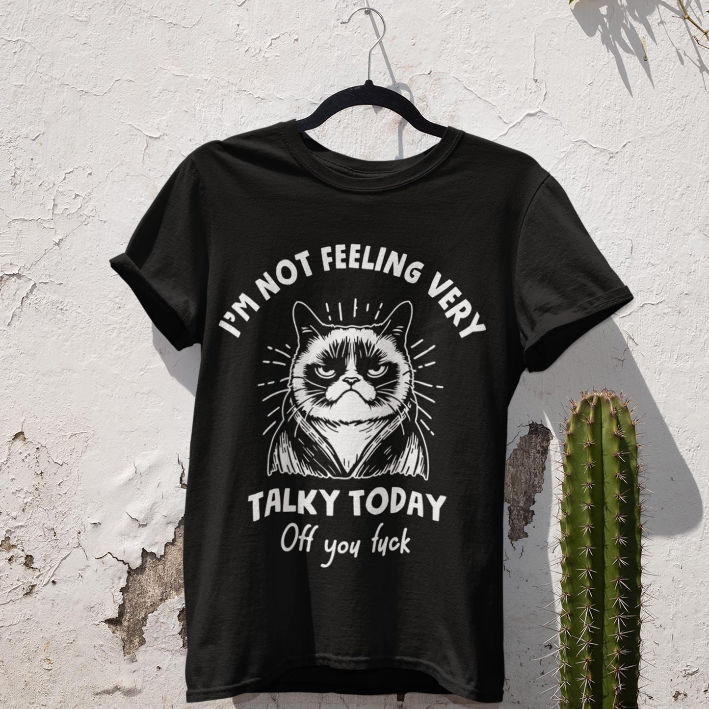I'm Not Feeling Very Talky Today - Off You Fuck Unisex T-Shirt