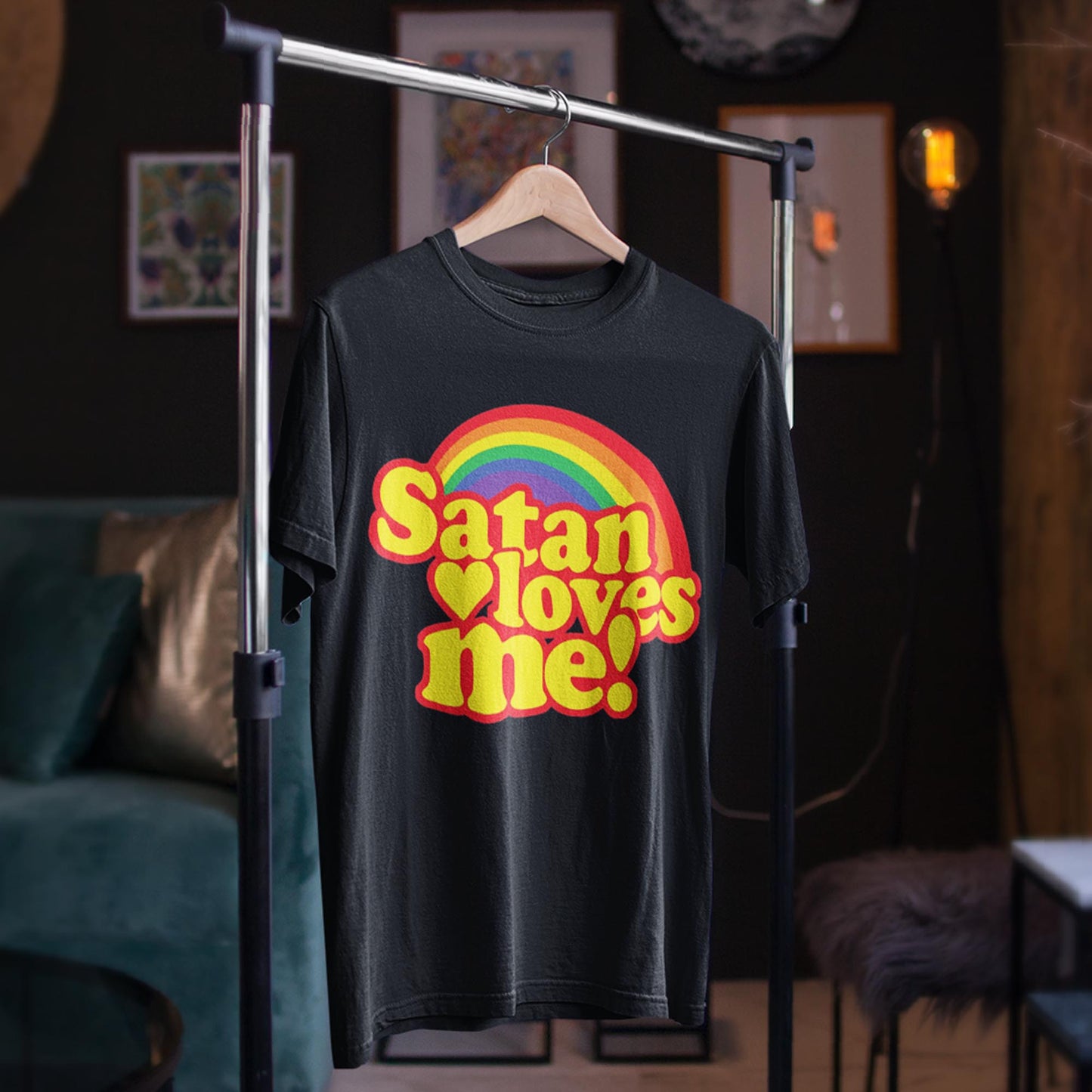 Satan Loves Me! Unisex T-Shirt
