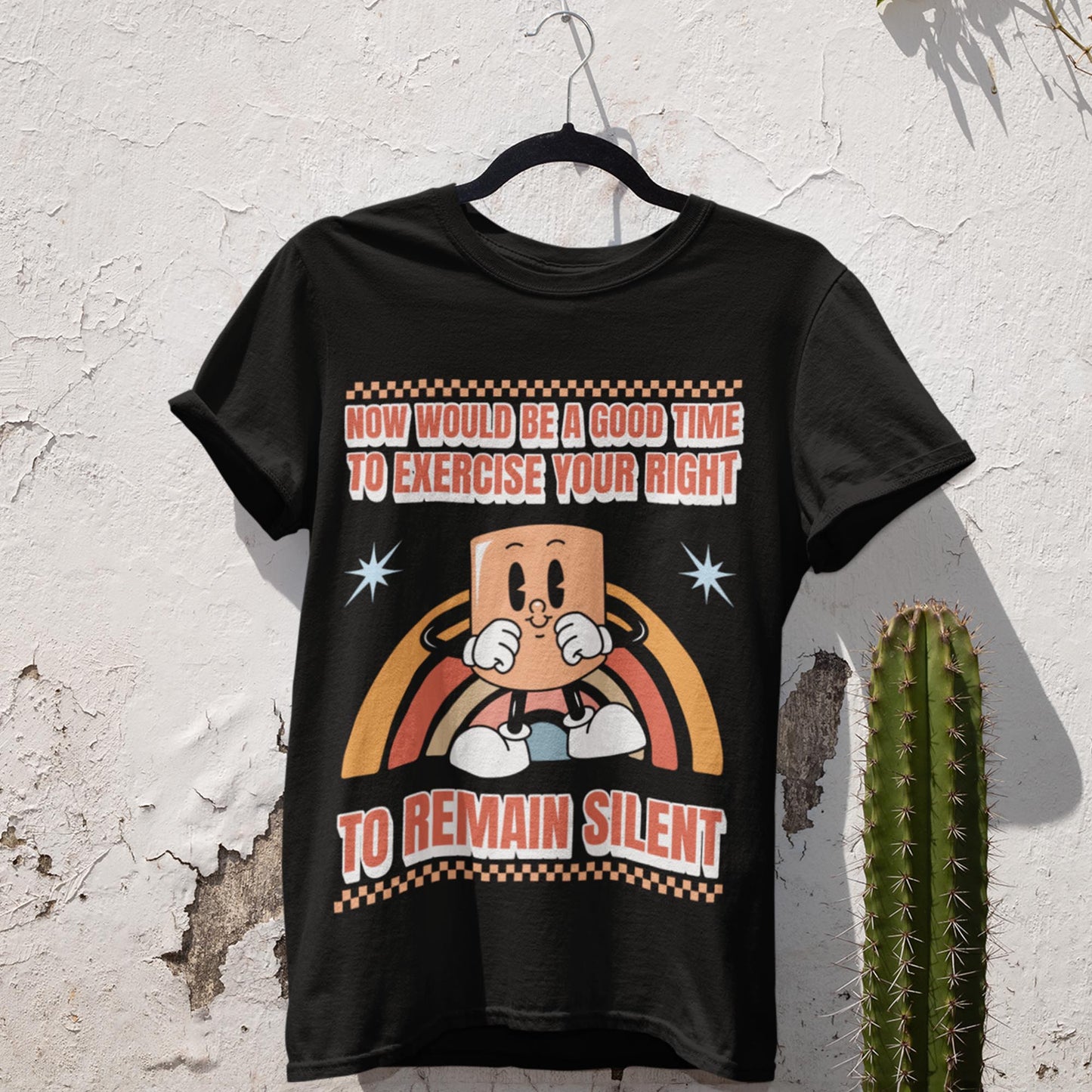 Now Would Be A Good Time To Exercise Your Right To Remain Silent Unisex T-Shirt
