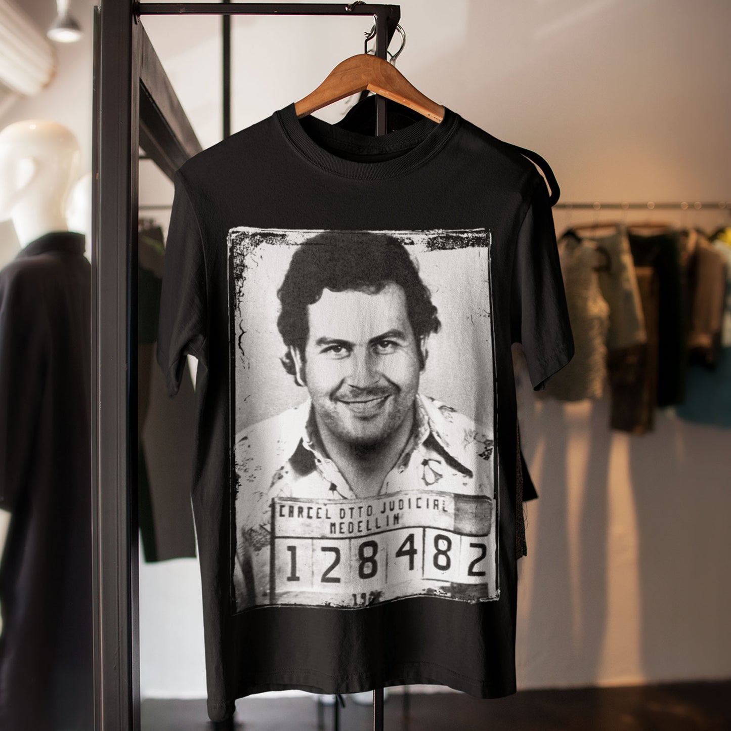 Pablo Escobar Mugshot Unisex T-Shirt