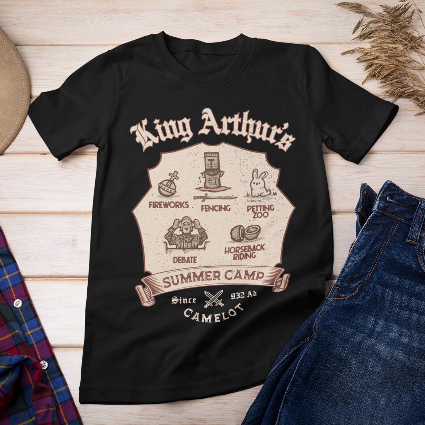 King Arthur's Summer Camp Unisex T-Shirt