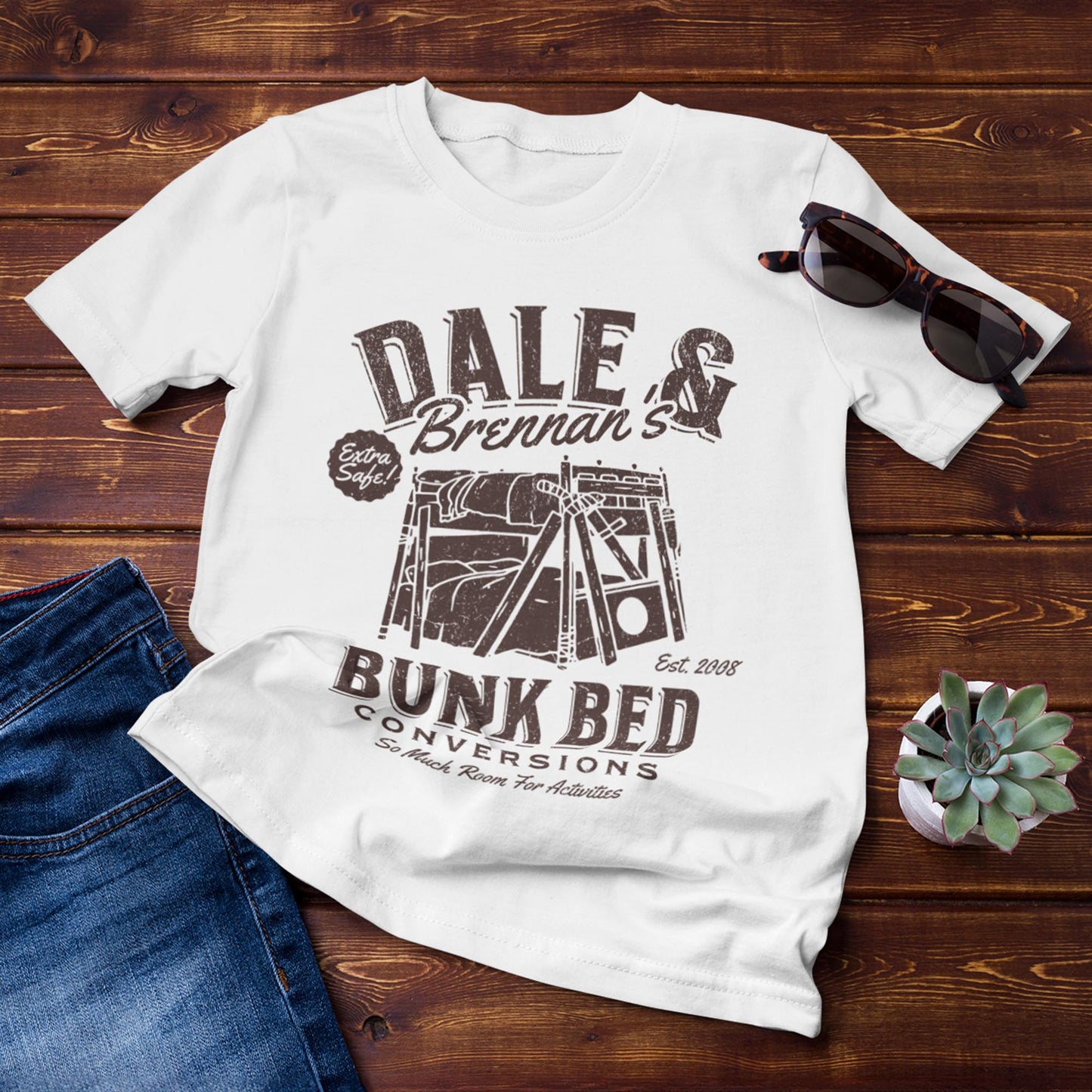 Dale & Brennan's Bunk Bed Conversions Unisex T-Shirt