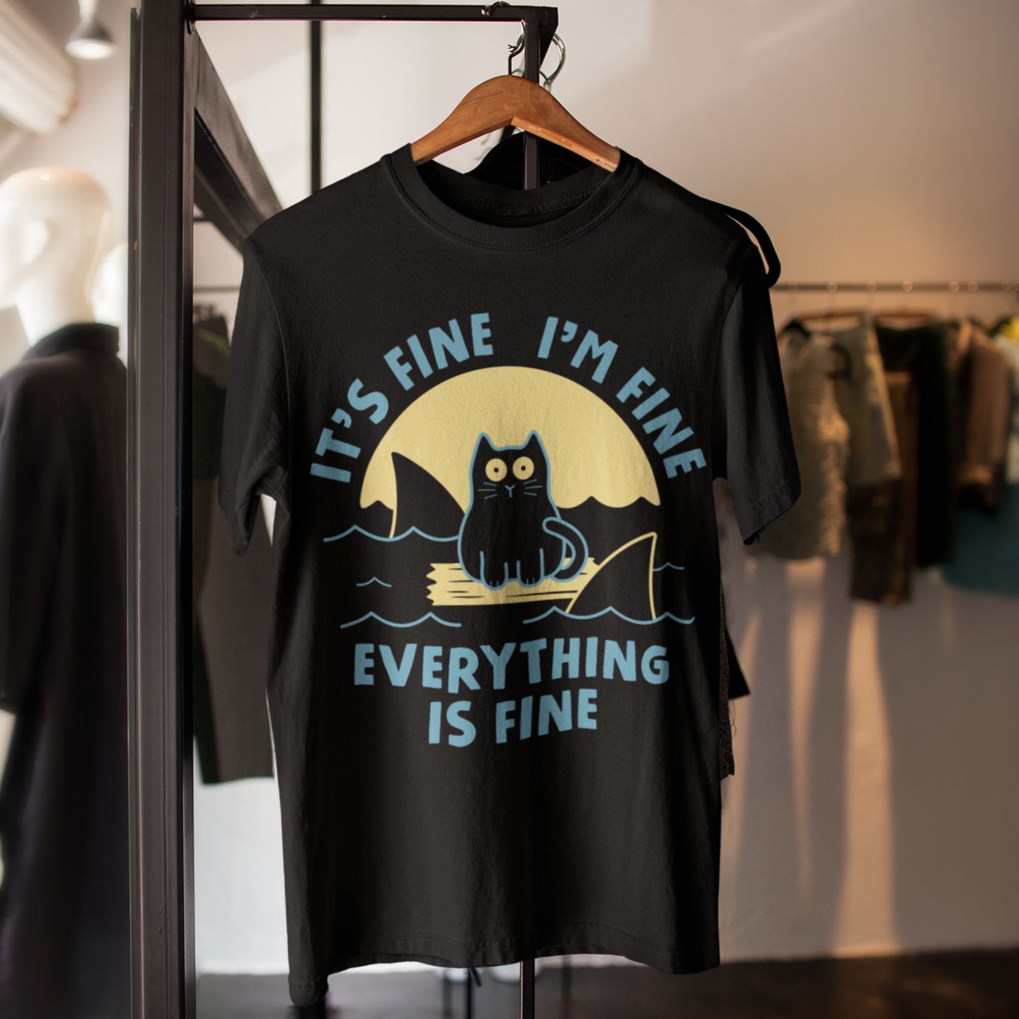 It's Fine I'm Fine Everything Is Fine Unisex T-Shirt