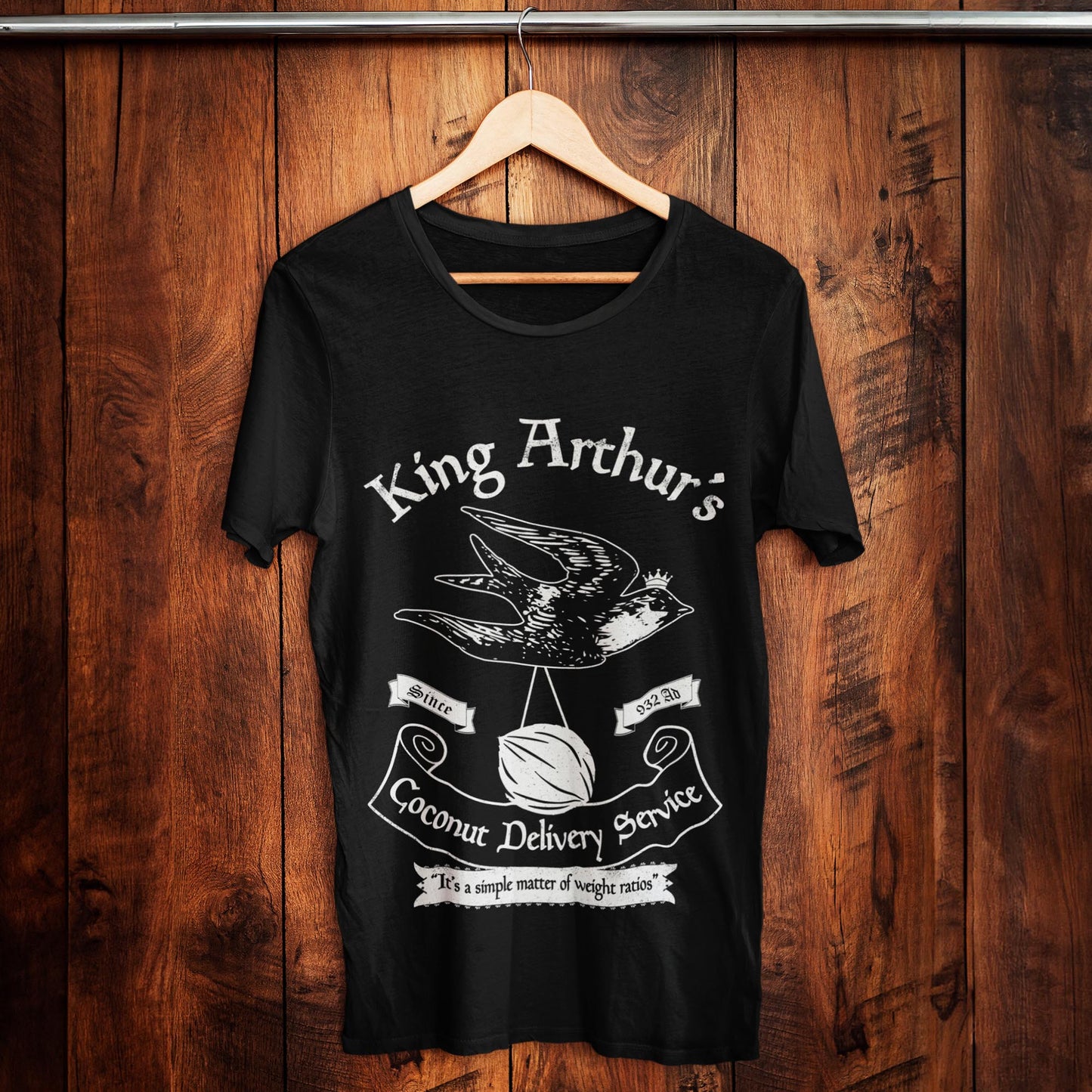 King Arthur's Coconut Delivery Service Unisex T-Shirt