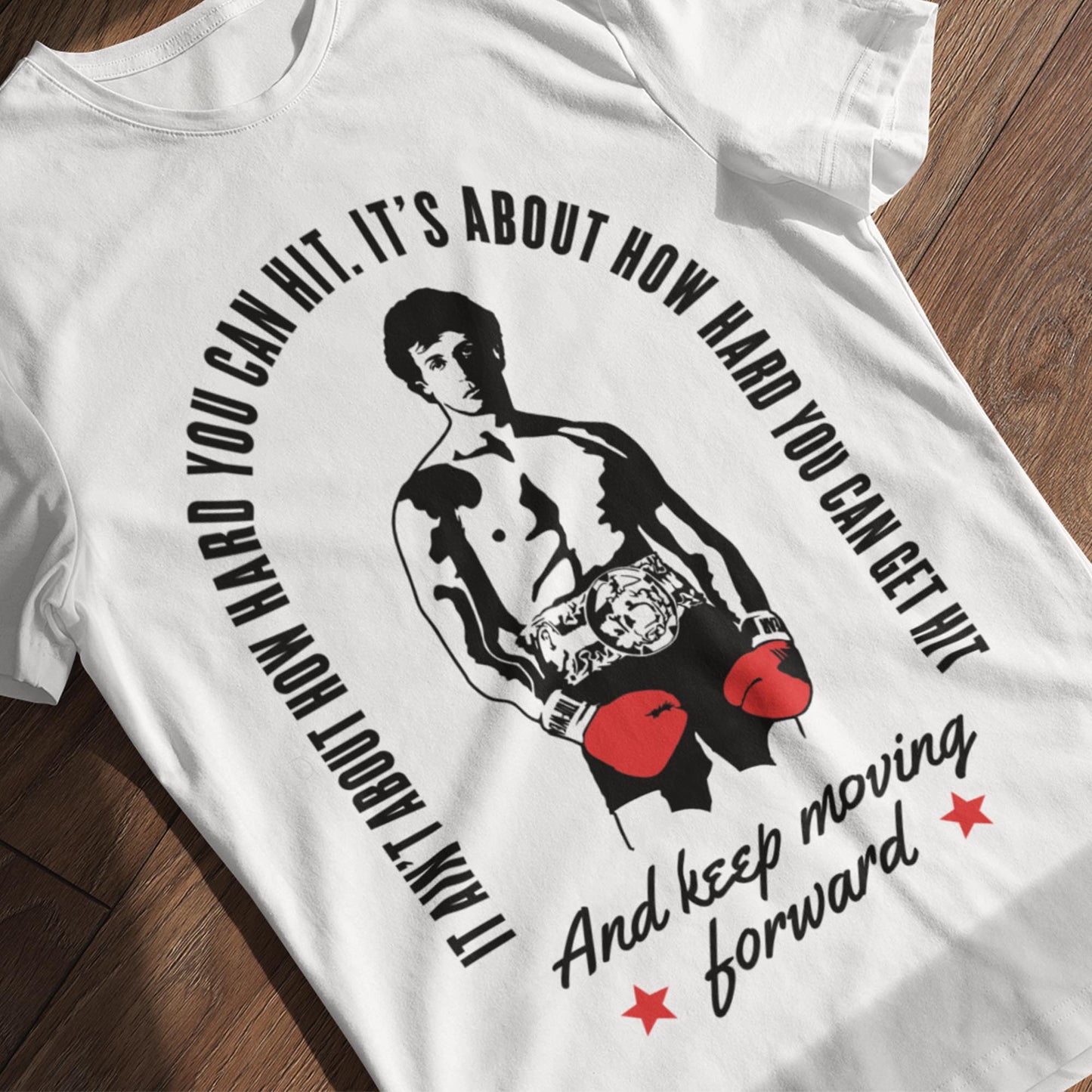 It Ain't About How Hard You Hit Unisex T-Shirt