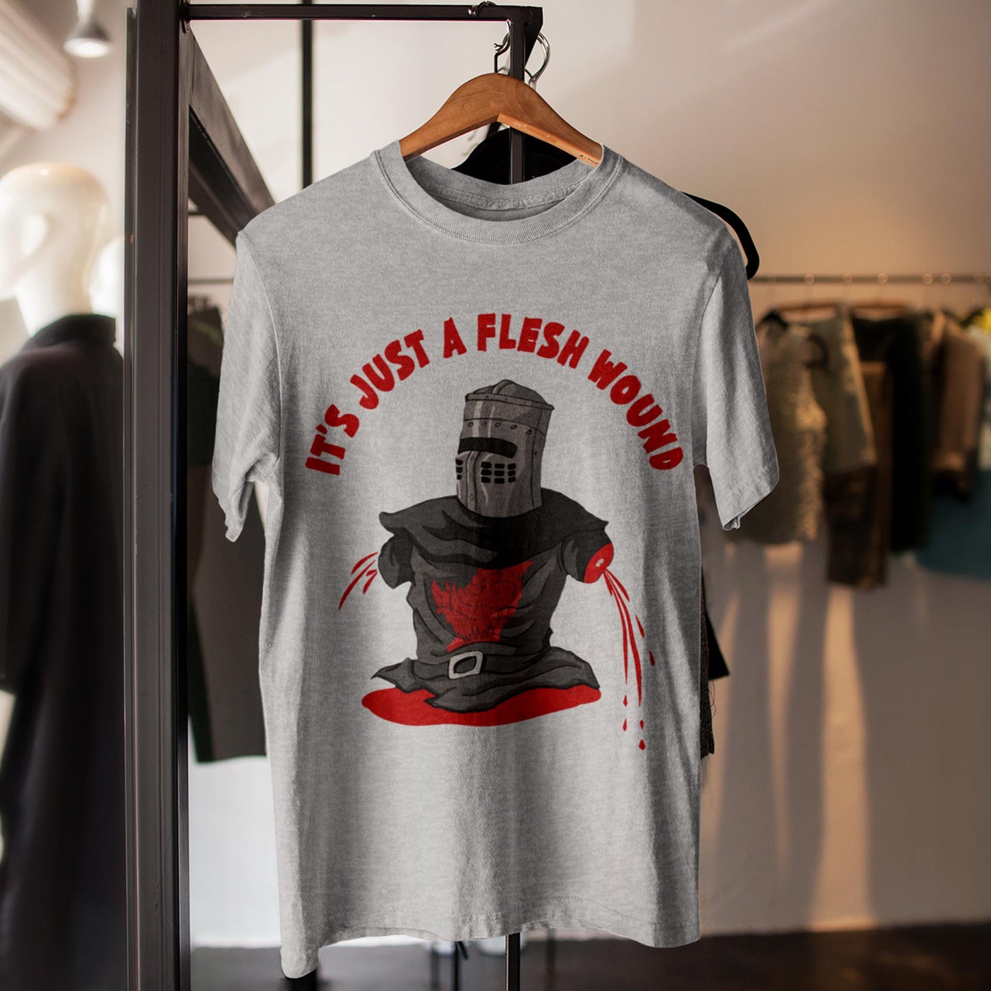 It's Just A Flesh Wound Unisex T-Shirt