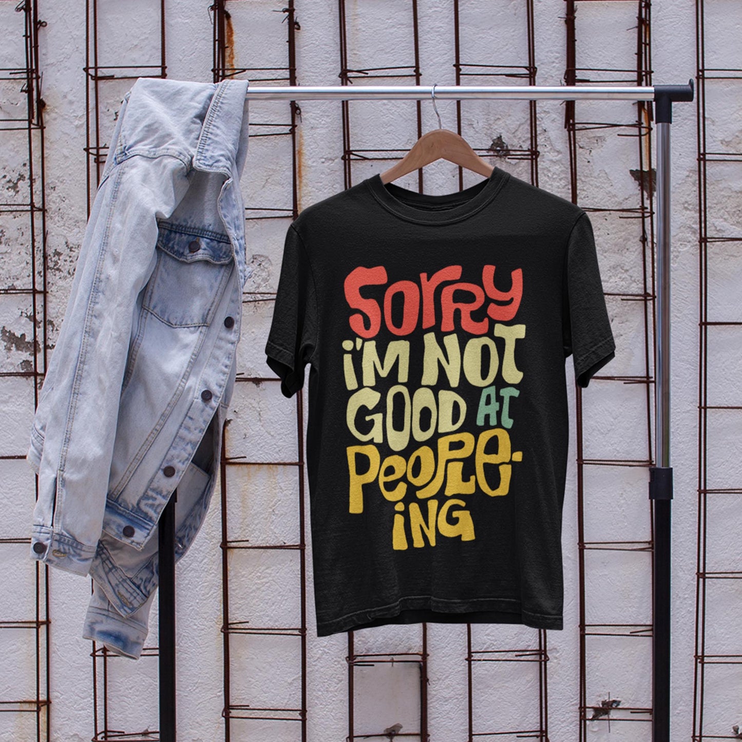 Sorry I'm Not Good At People-ing Unisex T-Shirt
