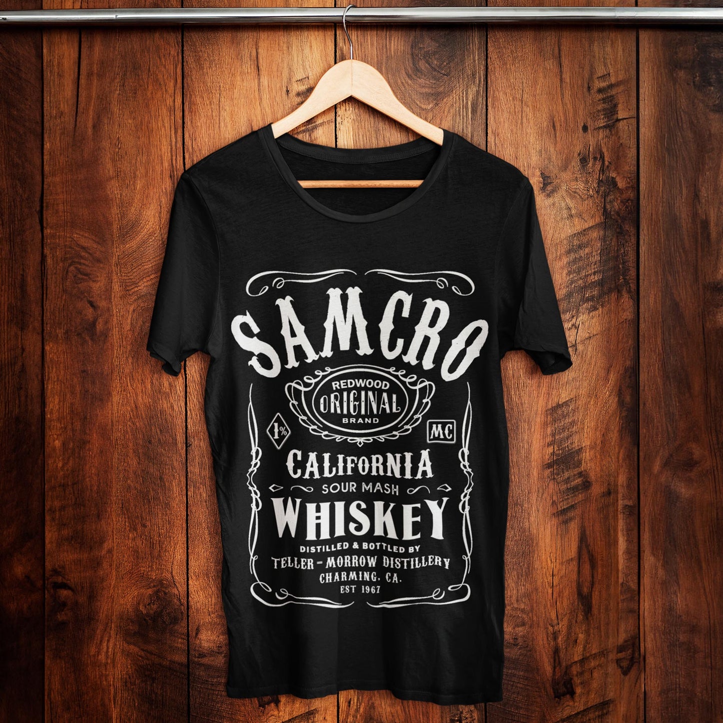 SAMCRO Whiskey Unisex T-Shirt