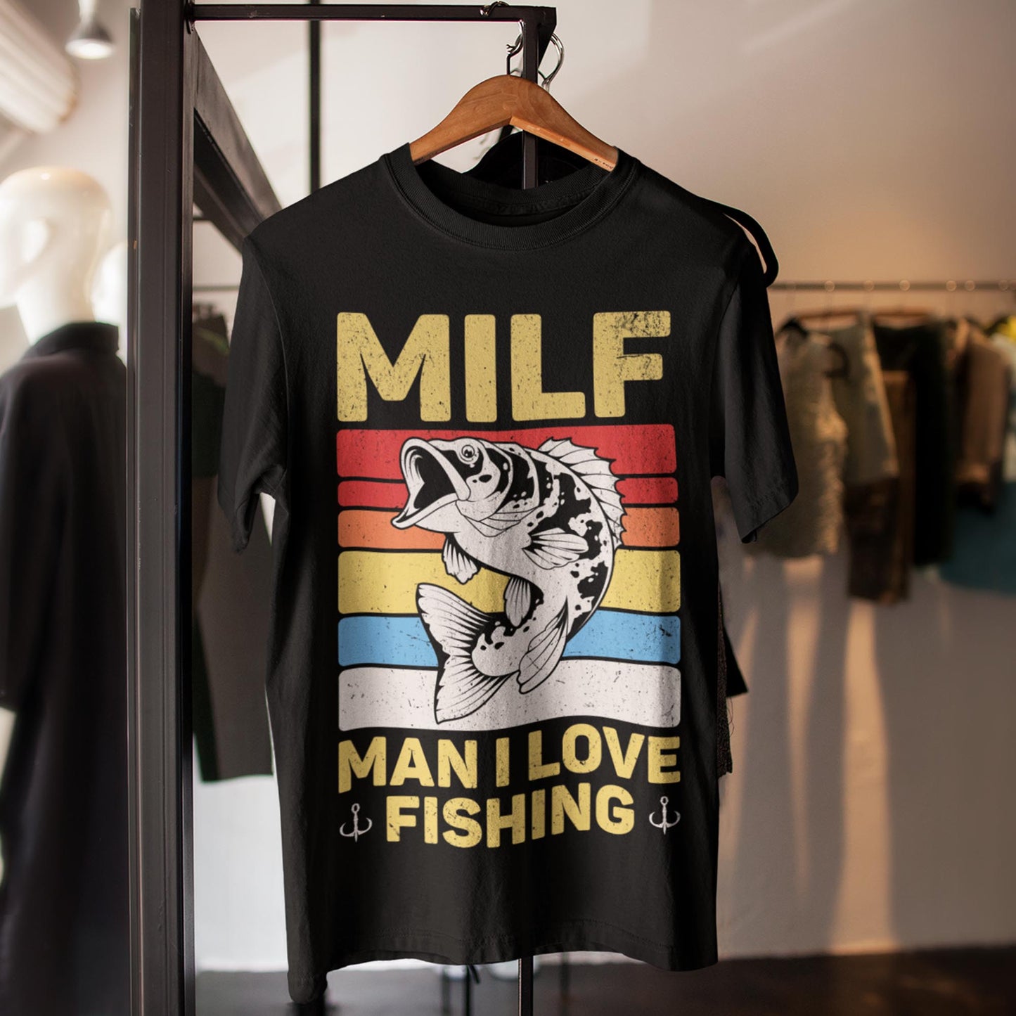 MILF - Man I Love Fishing Unisex T-Shirt