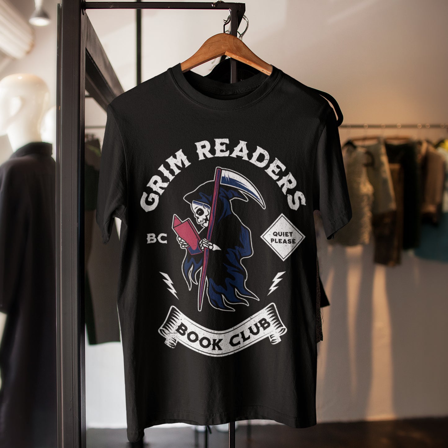 Grim Readers Book Club Unisex T-Shirt