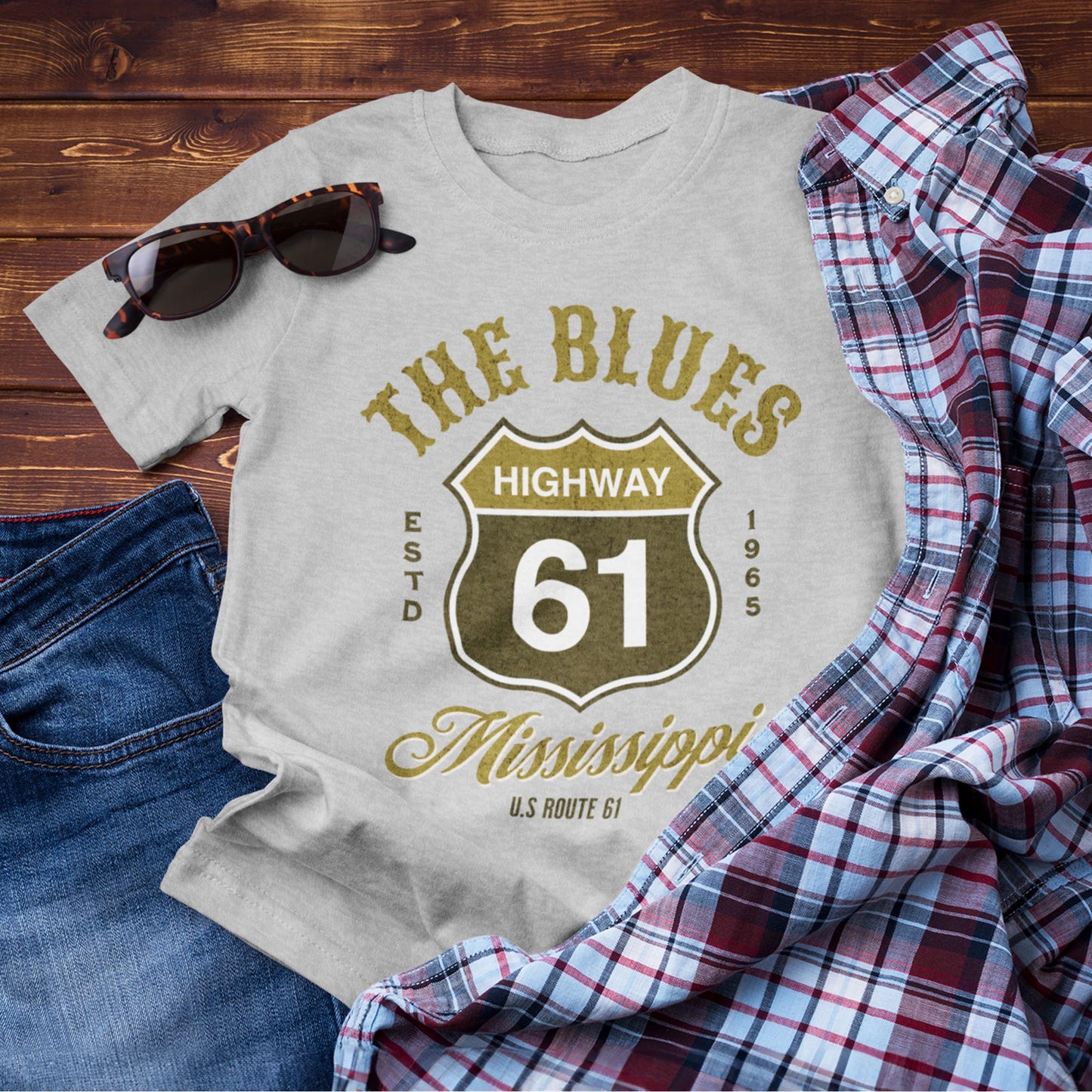 The Blues Highway 61 Unisex T-Shirt