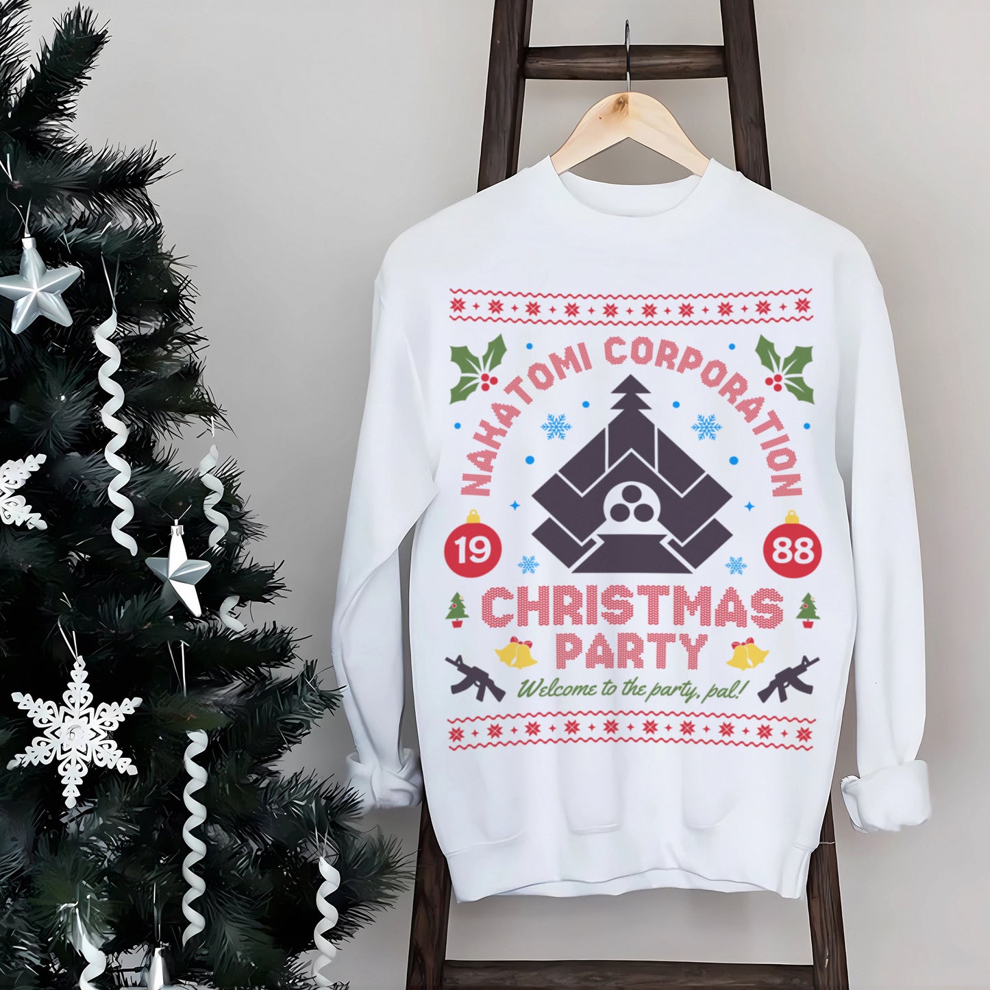 Nakatomi Plaza Christmas Party Sweatshirt
