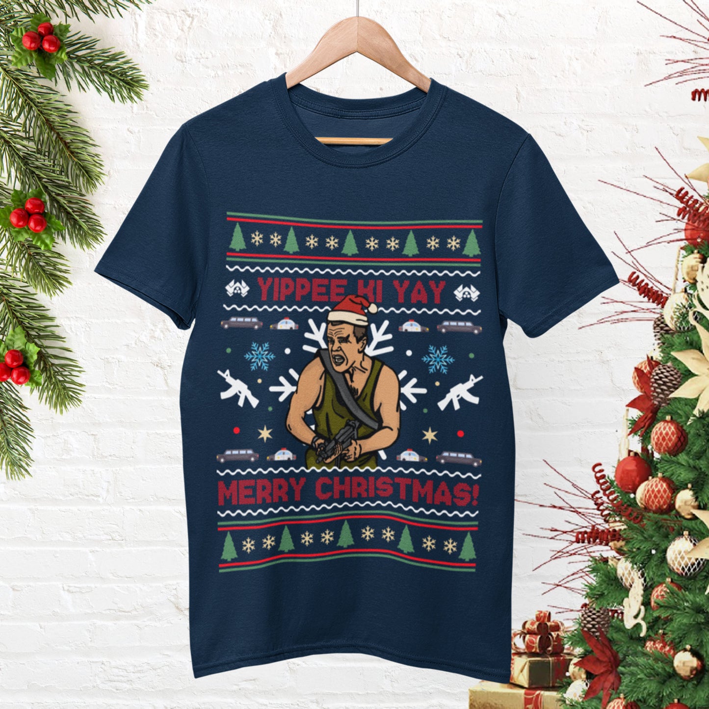 Yippee Ki Yay Merry Christmas T-Shirt