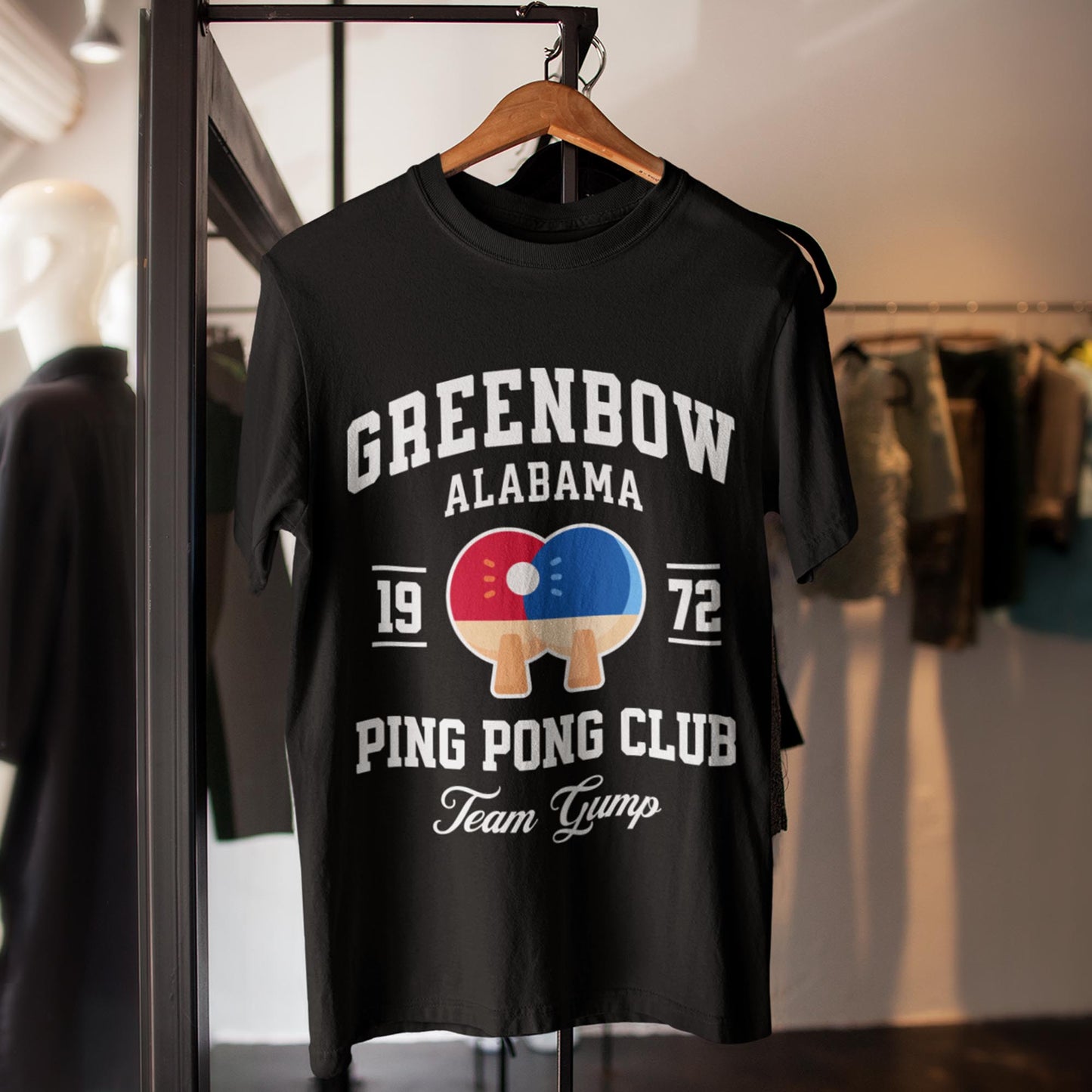 Greenbow Alabama Ping Pong Club Unisex T-Shirt