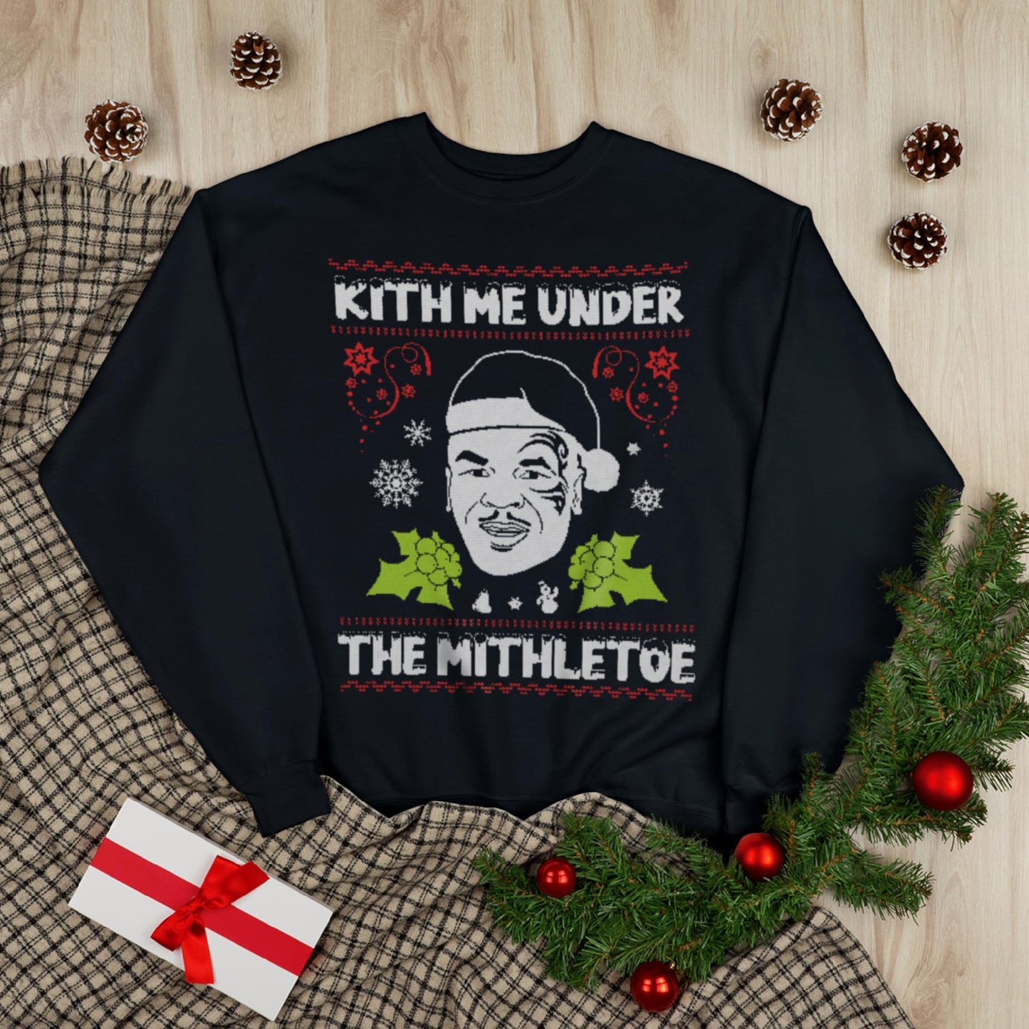 Kith Me Under The Mithletoe Christmas Sweatshirt