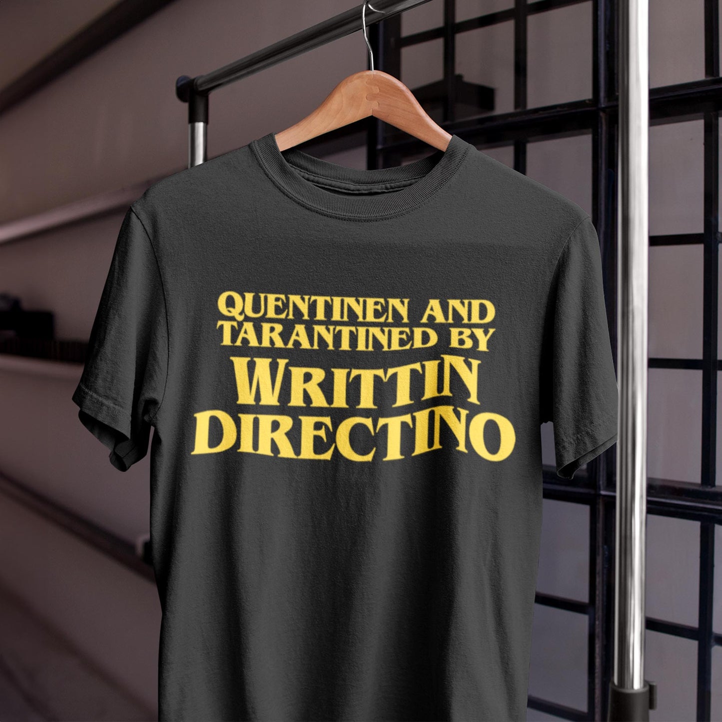 Quentinen And Tarantined By Writtin Directino Unisex T-Shirt