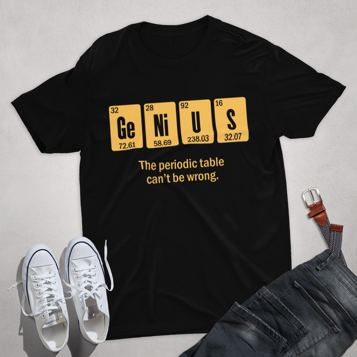 Genius Periodic Table Unisex T-Shirt