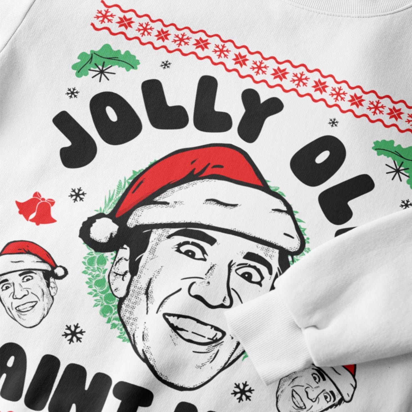 Jolly Old Saint Nick Christmas Sweatshirt