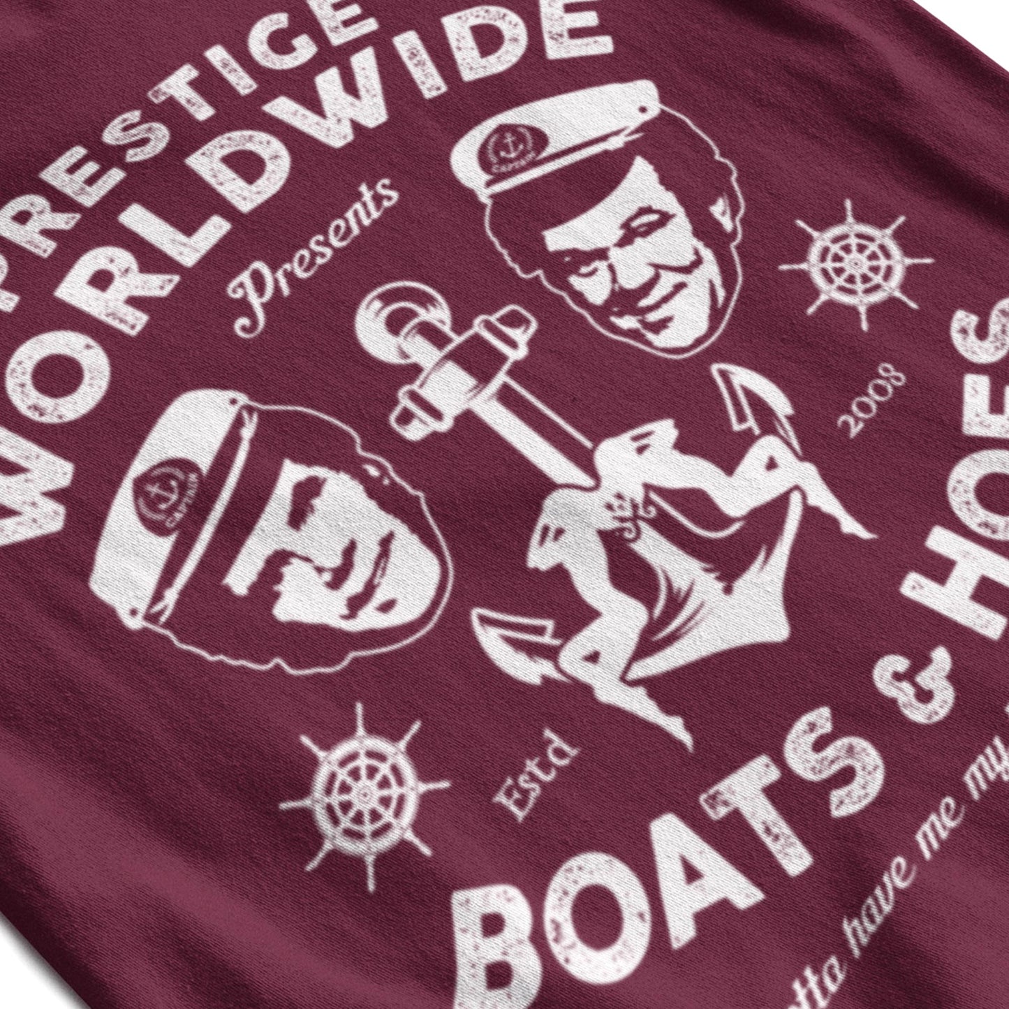 Prestige Worldwide Presents Boats & Hoes Unisex T-Shirt