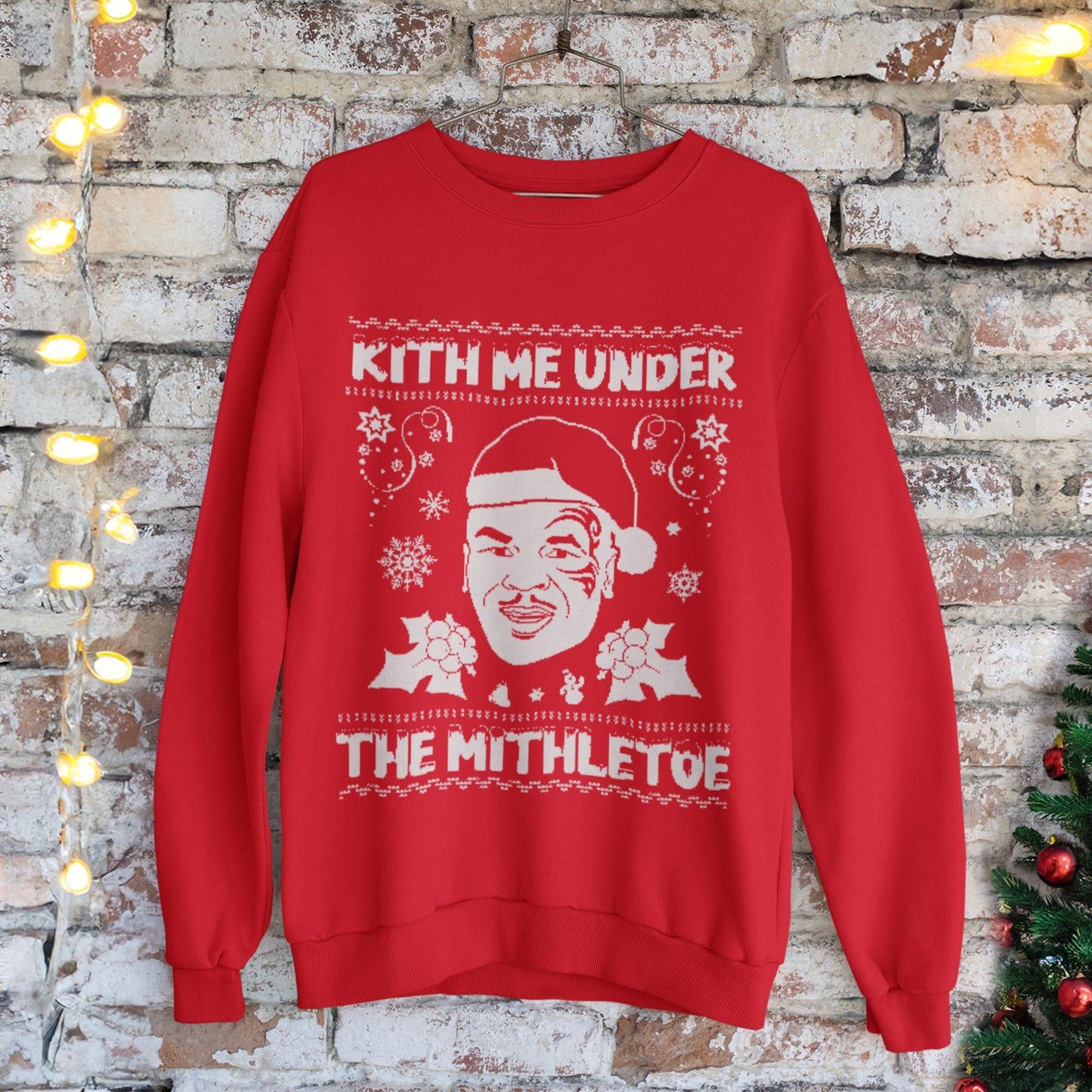 Kith Me Under The Mithletoe Christmas Sweatshirt
