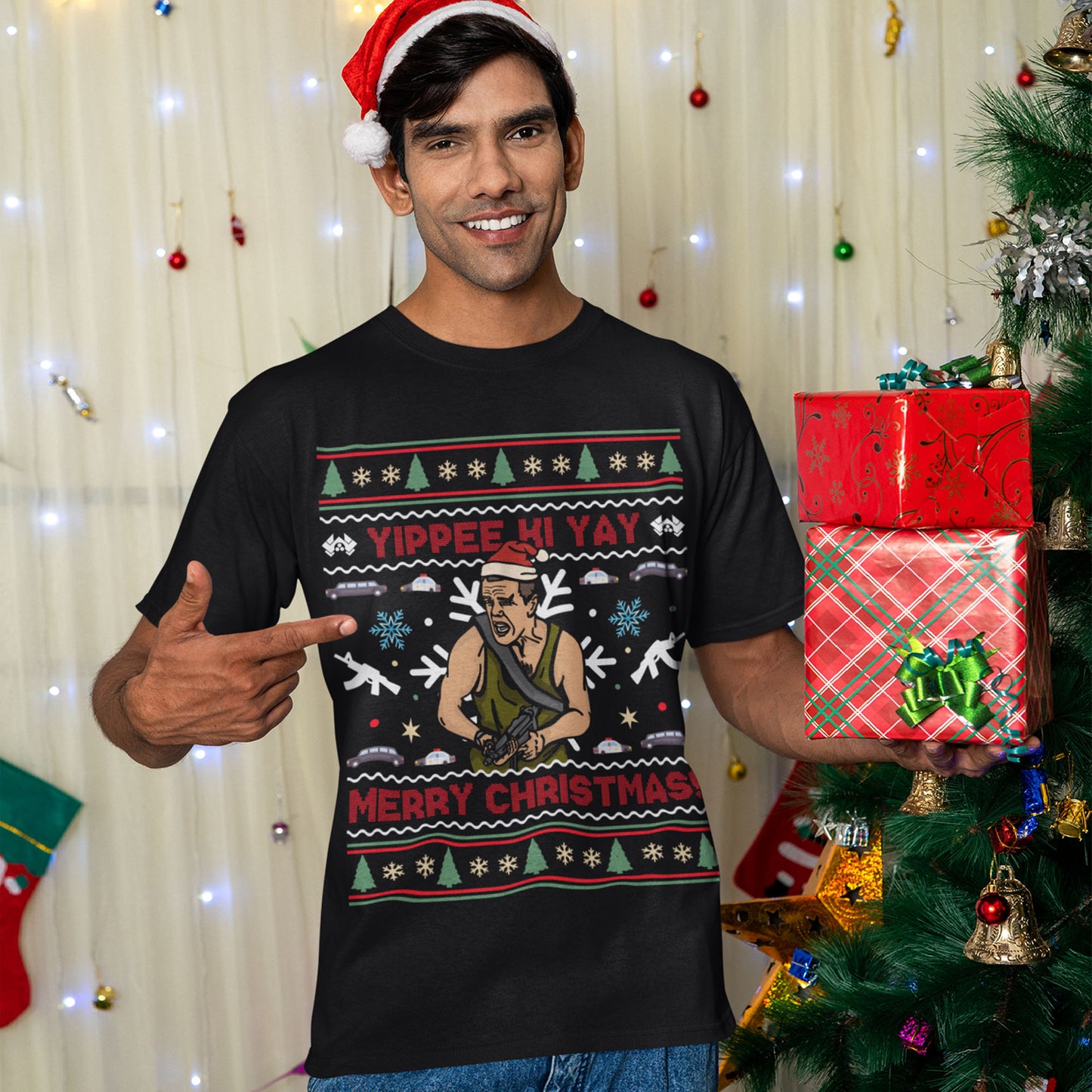 Yippee Ki Yay Merry Christmas T-Shirt