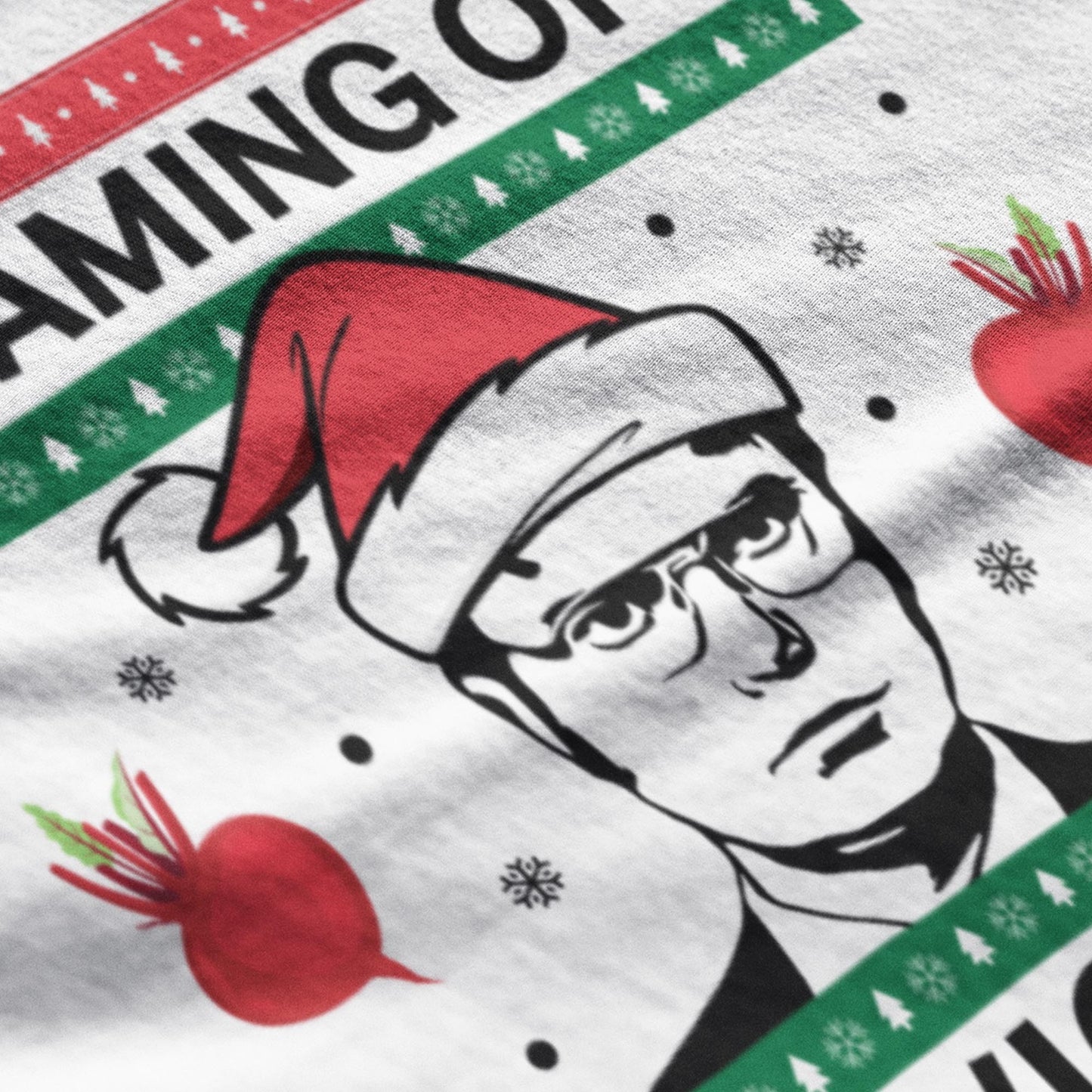 Dreaming Of A Dwight Christmas T-Shirt
