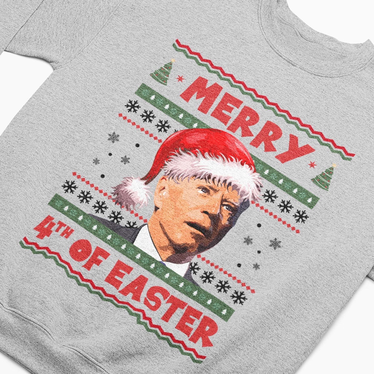 Merry 4th Of Easter Funny Christmas Sweatshirt